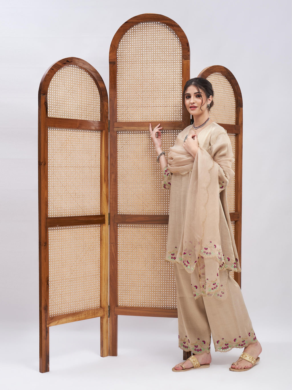 Sharar Kurta Set by RoohbyRidhimaa with at Kamakhyaa for sustainable fashion