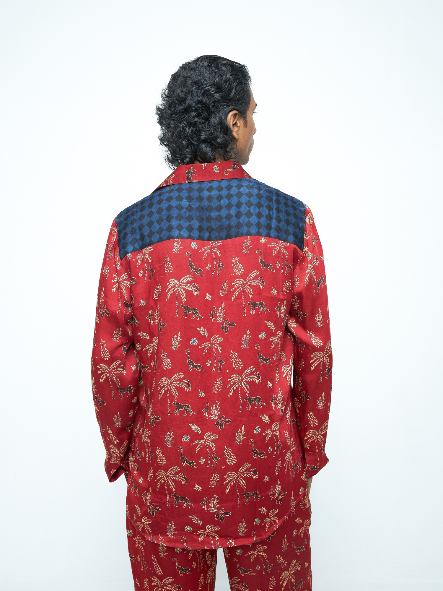 Jungle Shirt by anushé pirani with Menswear, T-Shirts & Shirts, Tops & Shirts at Kamakhyaa for sustainable fashion
