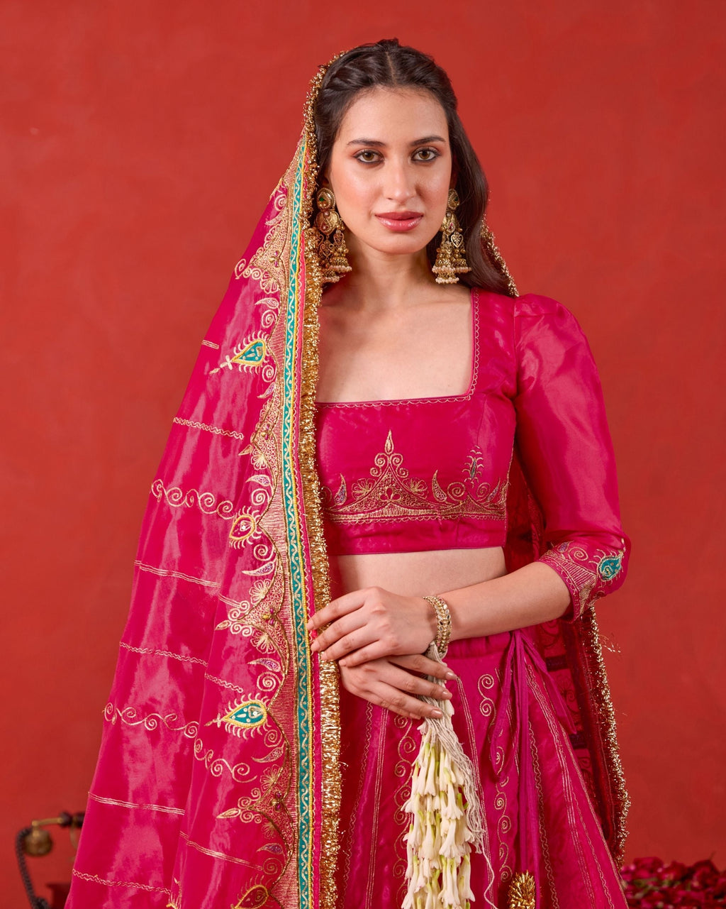 Nayaab Lehenga Set by Taro with Jashn-E-Taro - The Trousseau Edit by Taro at Kamakhyaa India for sustainable fashion