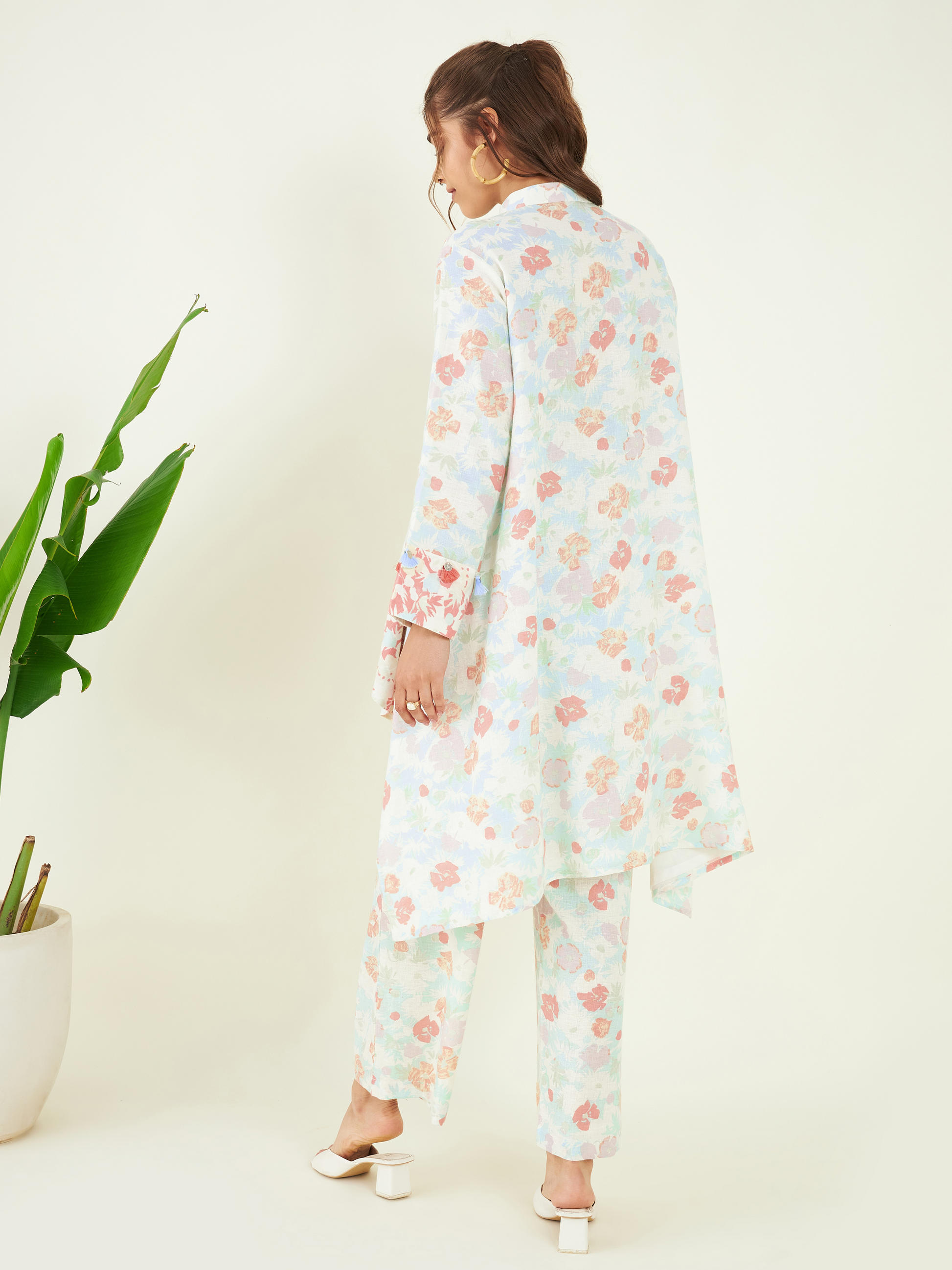 Perfect Pastel Co-ord Set by Bohobi with at Kamakhyaa for sustainable fashion