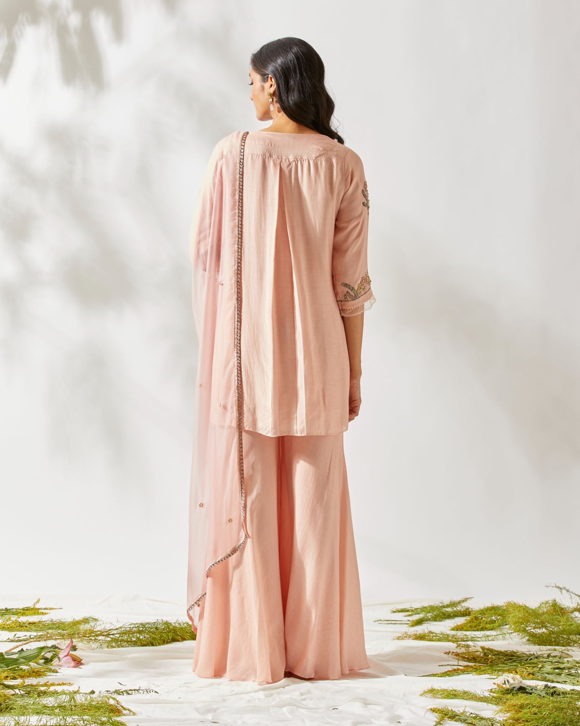 VINATGE JARDIN GARARA by devyanimehrotra.com with garara sets, suits at Kamakhyaa for sustainable fashion