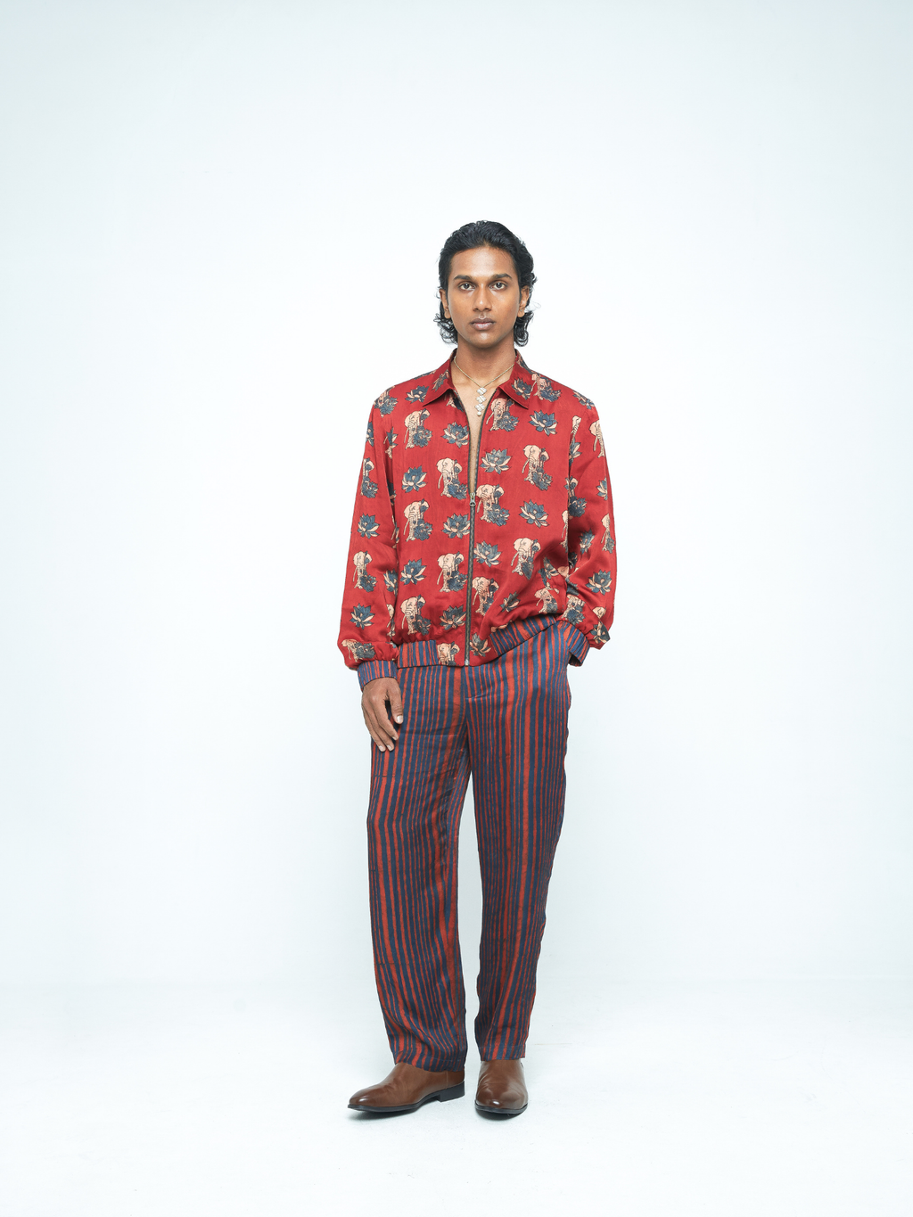 Rustic Bomber by anushé pirani with Jackets, Menswear at Kamakhyaa for sustainable fashion