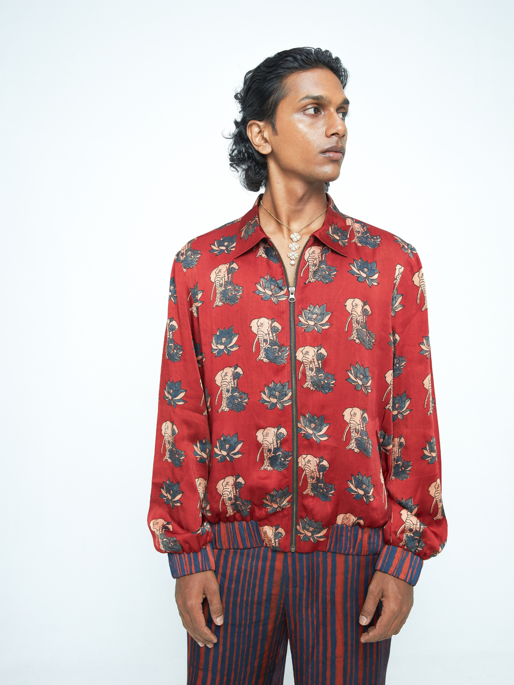 Rustic Bomber by anushé pirani with Jackets, Menswear at Kamakhyaa for sustainable fashion