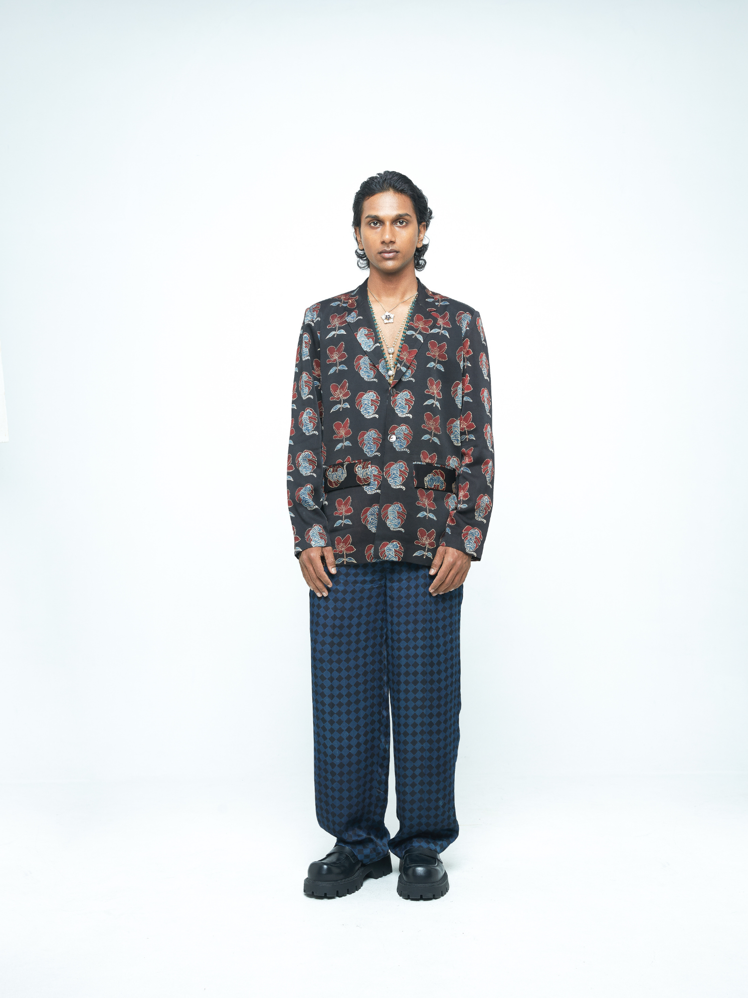 Shadow Pleat Pants by anushé pirani with Menswear, Pants at Kamakhyaa for sustainable fashion