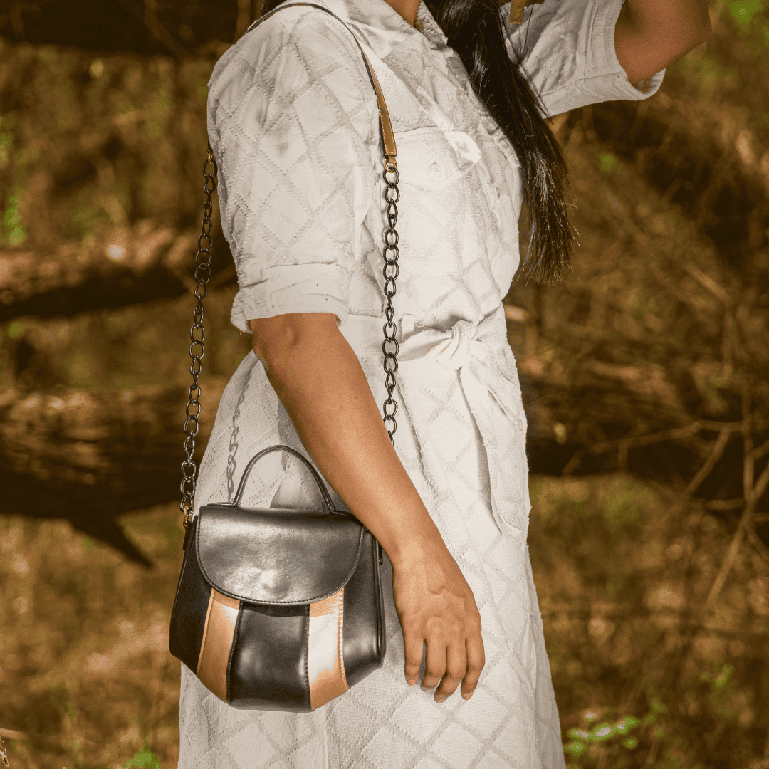 Aurora Vegan Leather Sling by Green Hermitage with SS25 at Kamakhyaa for sustainable fashion