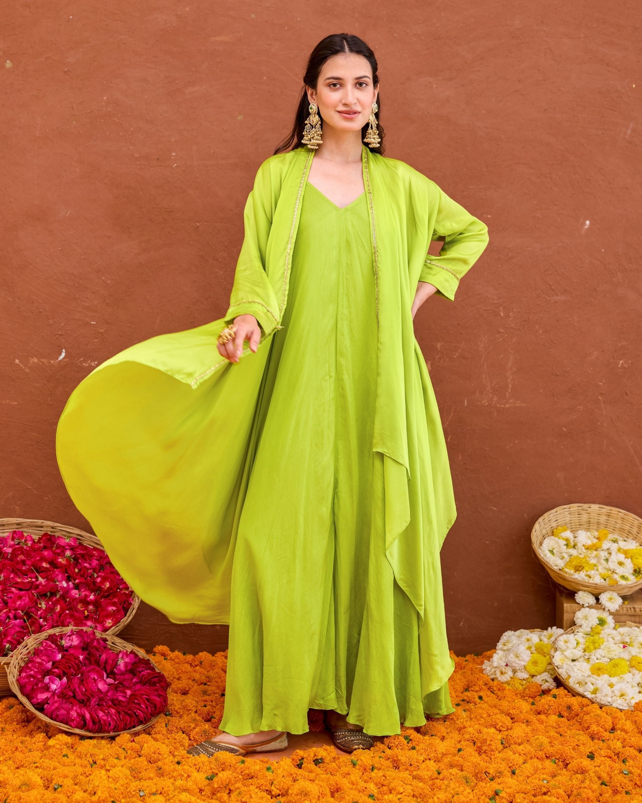 Meher Co-ord by Taro with Saundh by Taro at Kamakhyaa India for sustainable fashion