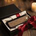 Handcrafted, Vegan Plant Leather Eyewear Case - Black by Green Hermitage with Accents & Accessories, Corporate Products & Travel Accessories by Green Hermitage at Kamakhyaa for sustainable fashion