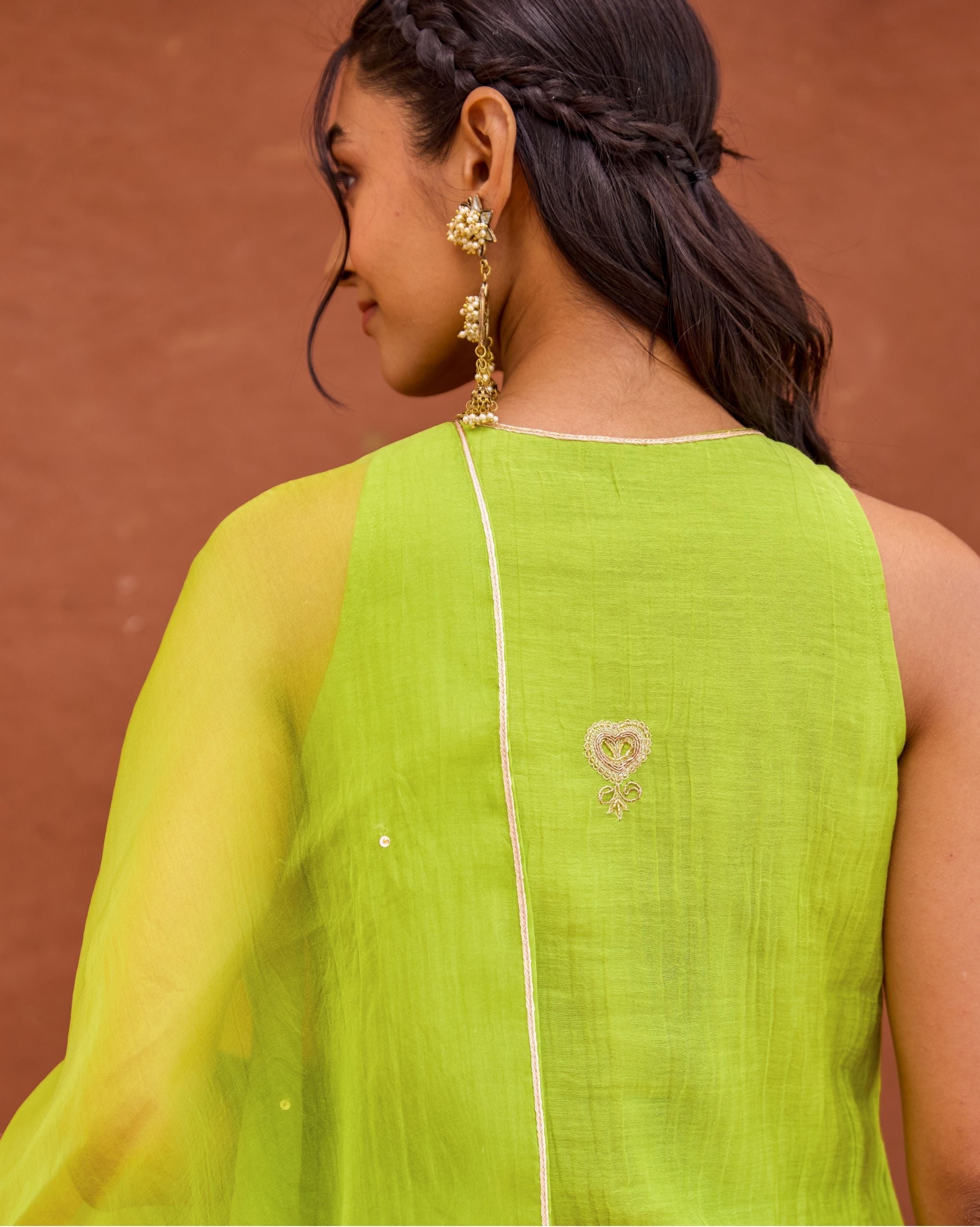 Harini Kurta Set by Taro with Saundh by Taro at Kamakhyaa India for sustainable fashion