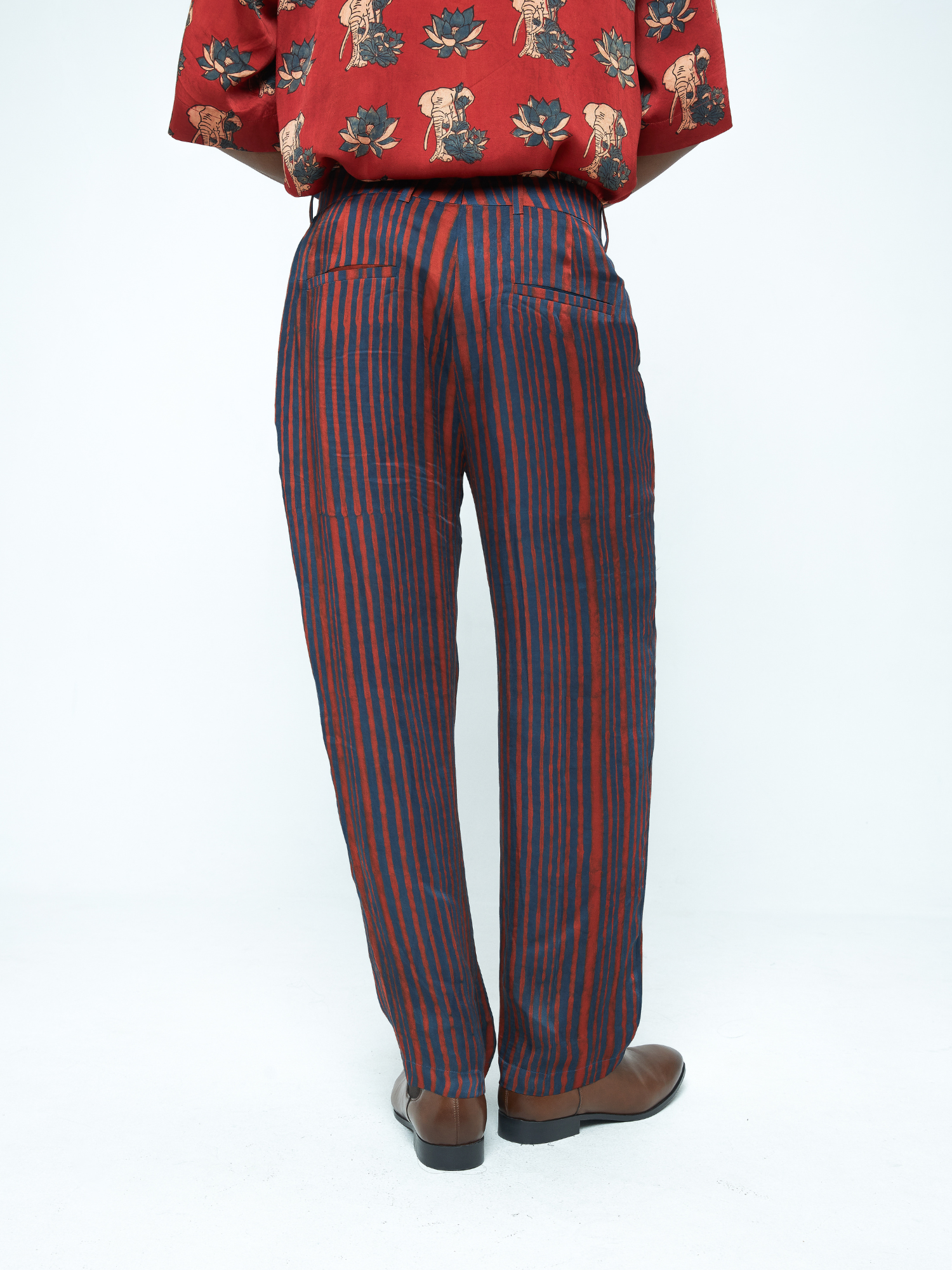 Rustic Tapered Pants by anushé pirani with Menswear, Pants at Kamakhyaa for sustainable fashion