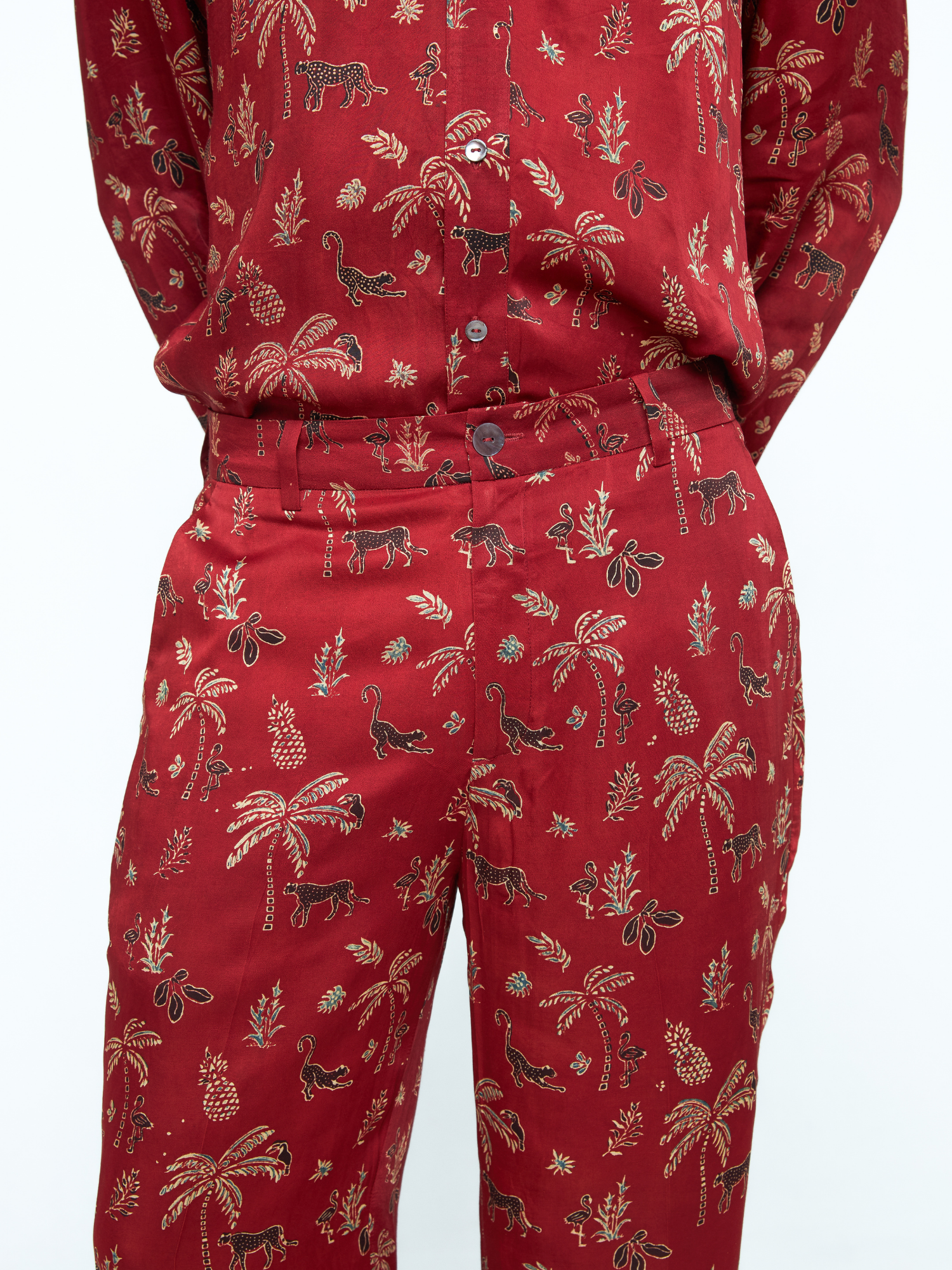 Wild Tapered Pants by anushé pirani with Menswear, Pants at Kamakhyaa for sustainable fashion