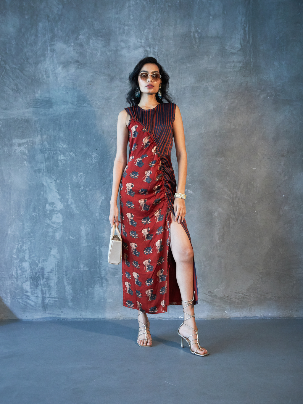 Ruché Dress by anushé pirani with Dresses, Tops & Shirts, Woman co-ord sets, Womenswear at Kamakhyaa for sustainable fashion