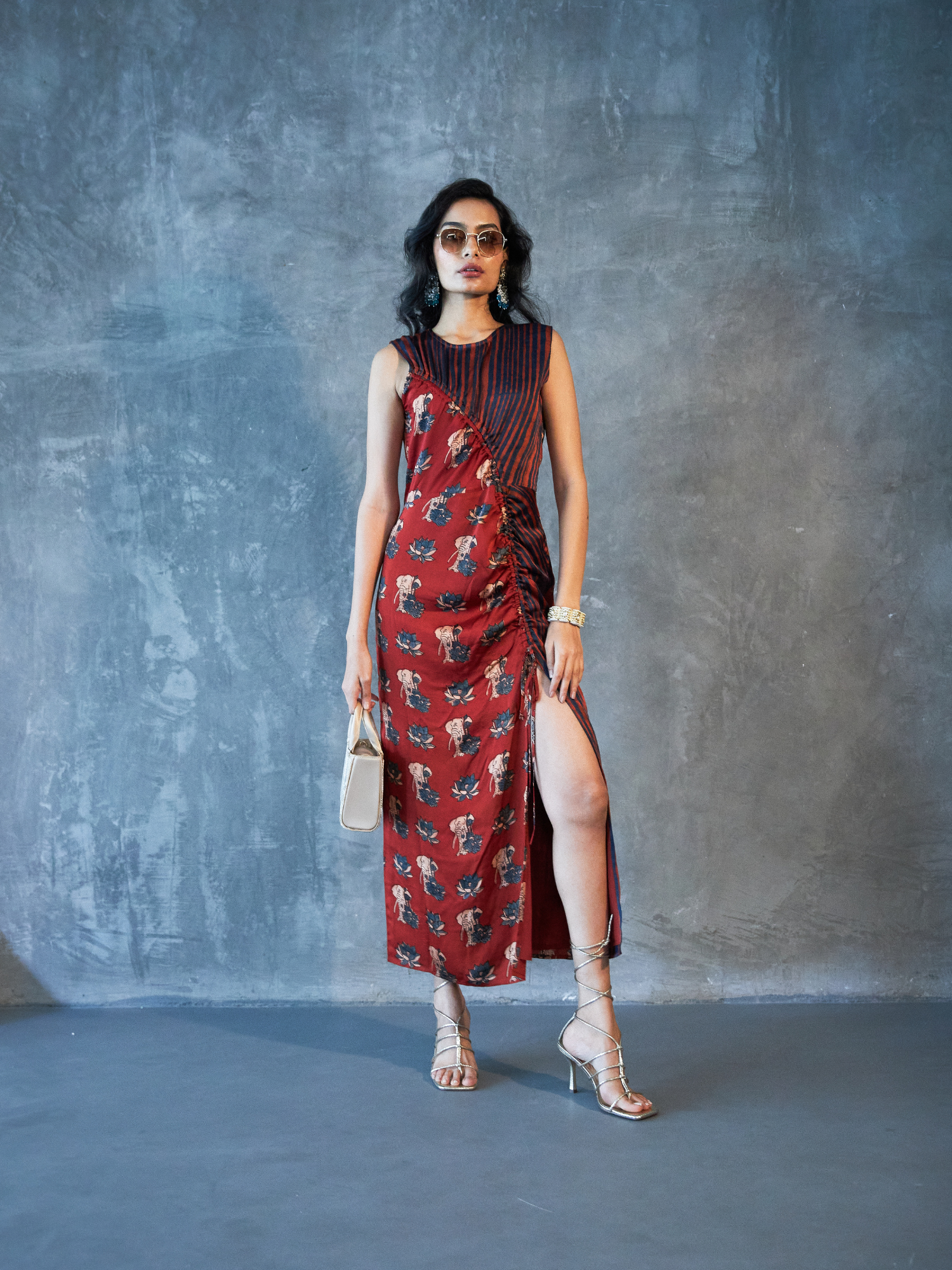Ruché Dress by anushé pirani with Dresses, Tops & Shirts, Woman co-ord sets, Womenswear at Kamakhyaa for sustainable fashion