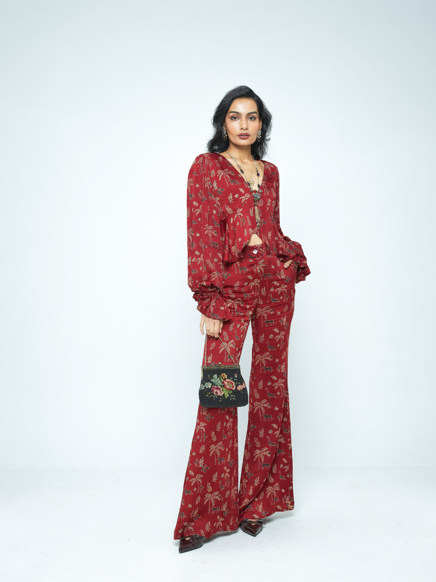The Flare Pants by anushé pirani with Pants, Womenswear at Kamakhyaa for sustainable fashion
