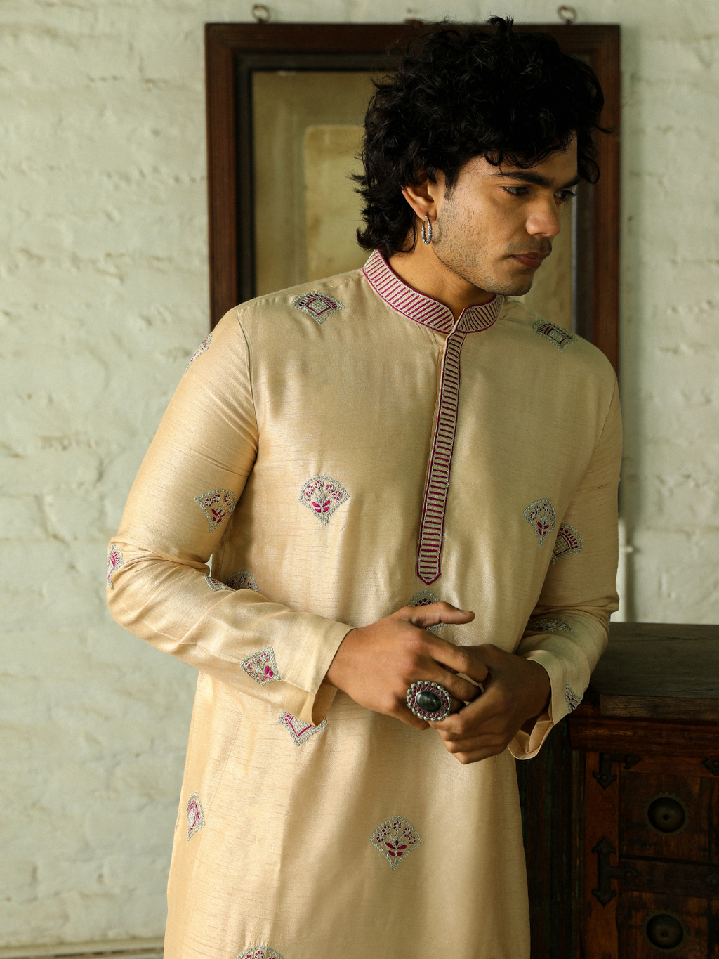 Adil Kurta Set by RoohbyRidhimaa with Aangan By RoohbyRidhimaa at Kamakhyaa for sustainable fashion