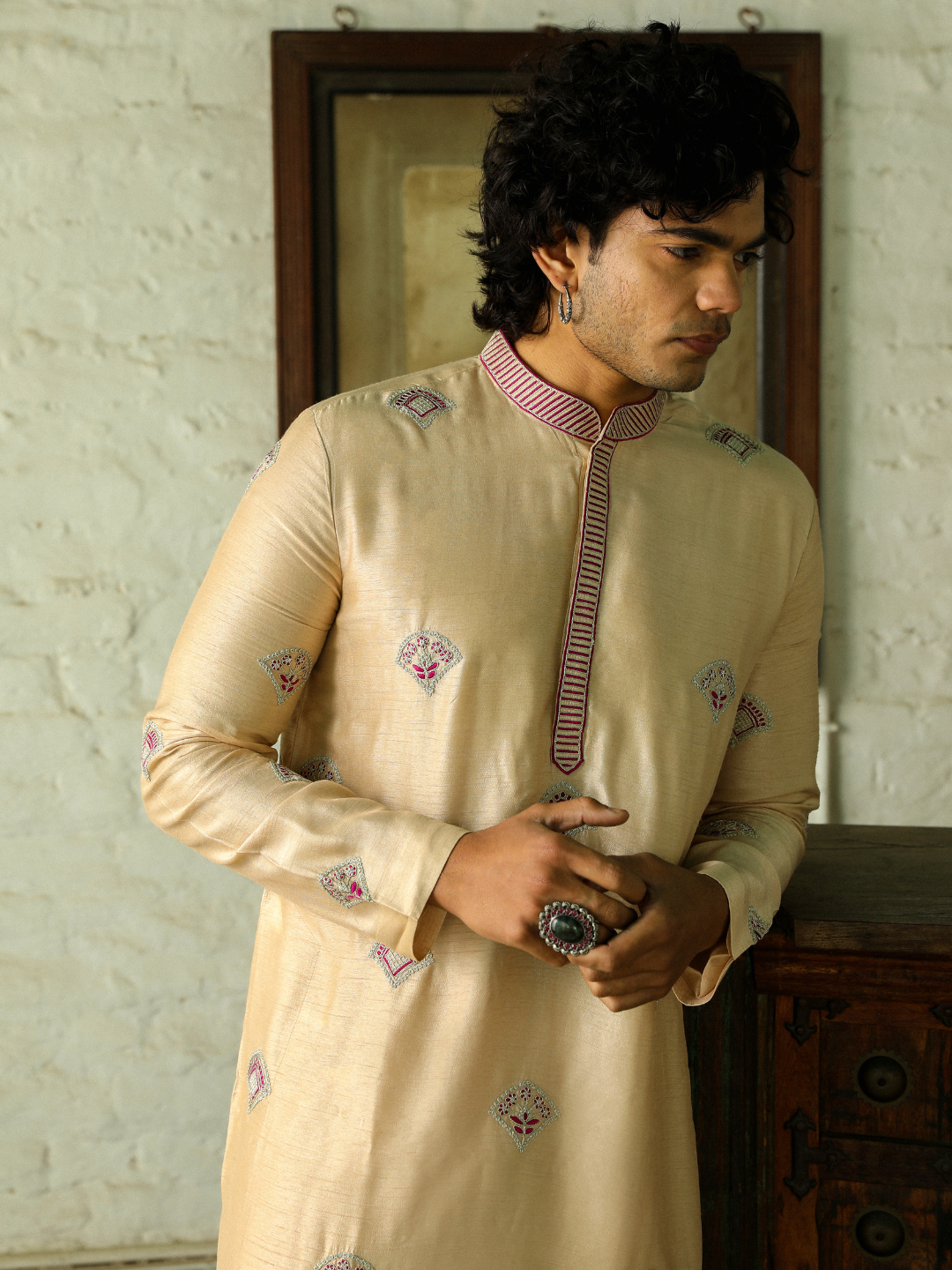 Adil Kurta Set by RoohbyRidhimaa with Aangan By RoohbyRidhimaa at Kamakhyaa for sustainable fashion