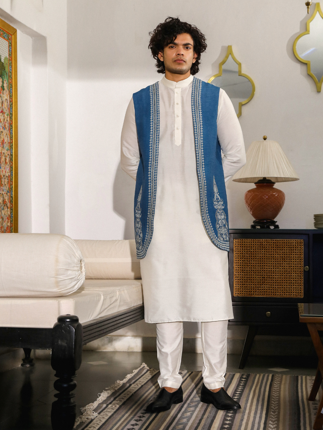 Mirza Bundi by RoohbyRidhimaa with Aangan By RoohbyRidhimaa at Kamakhyaa for sustainable fashion