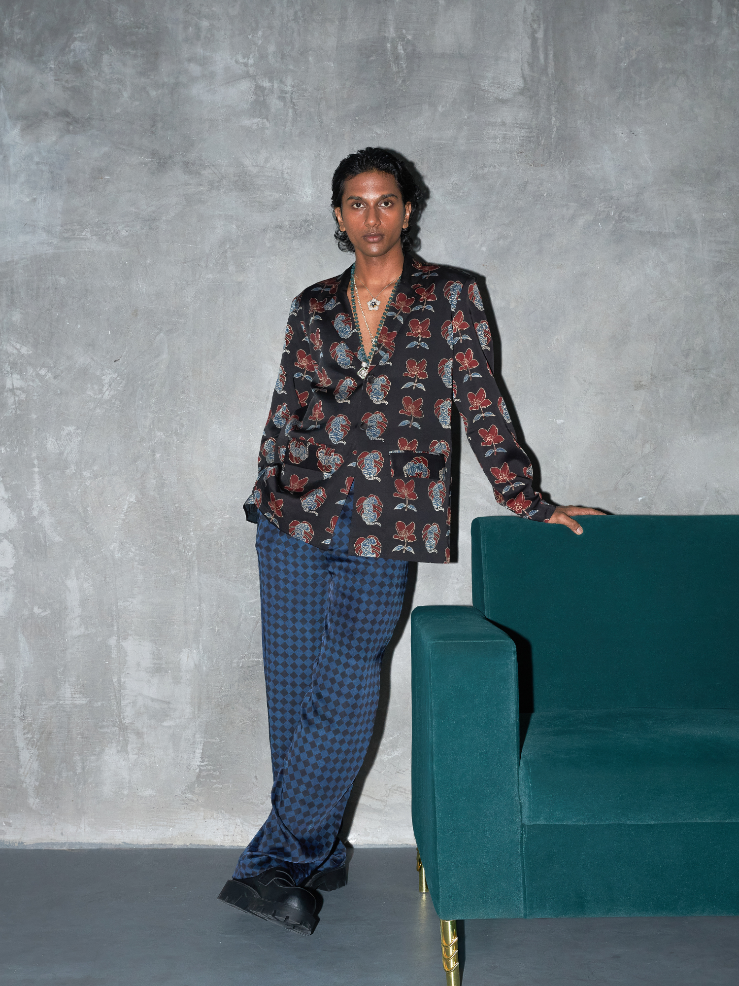 Shadow Pleat Pants by anushé pirani with Menswear, Pants at Kamakhyaa for sustainable fashion