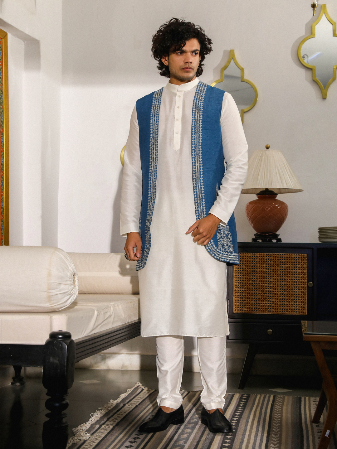 Mirza Bundi by RoohbyRidhimaa with Aangan By RoohbyRidhimaa at Kamakhyaa for sustainable fashion