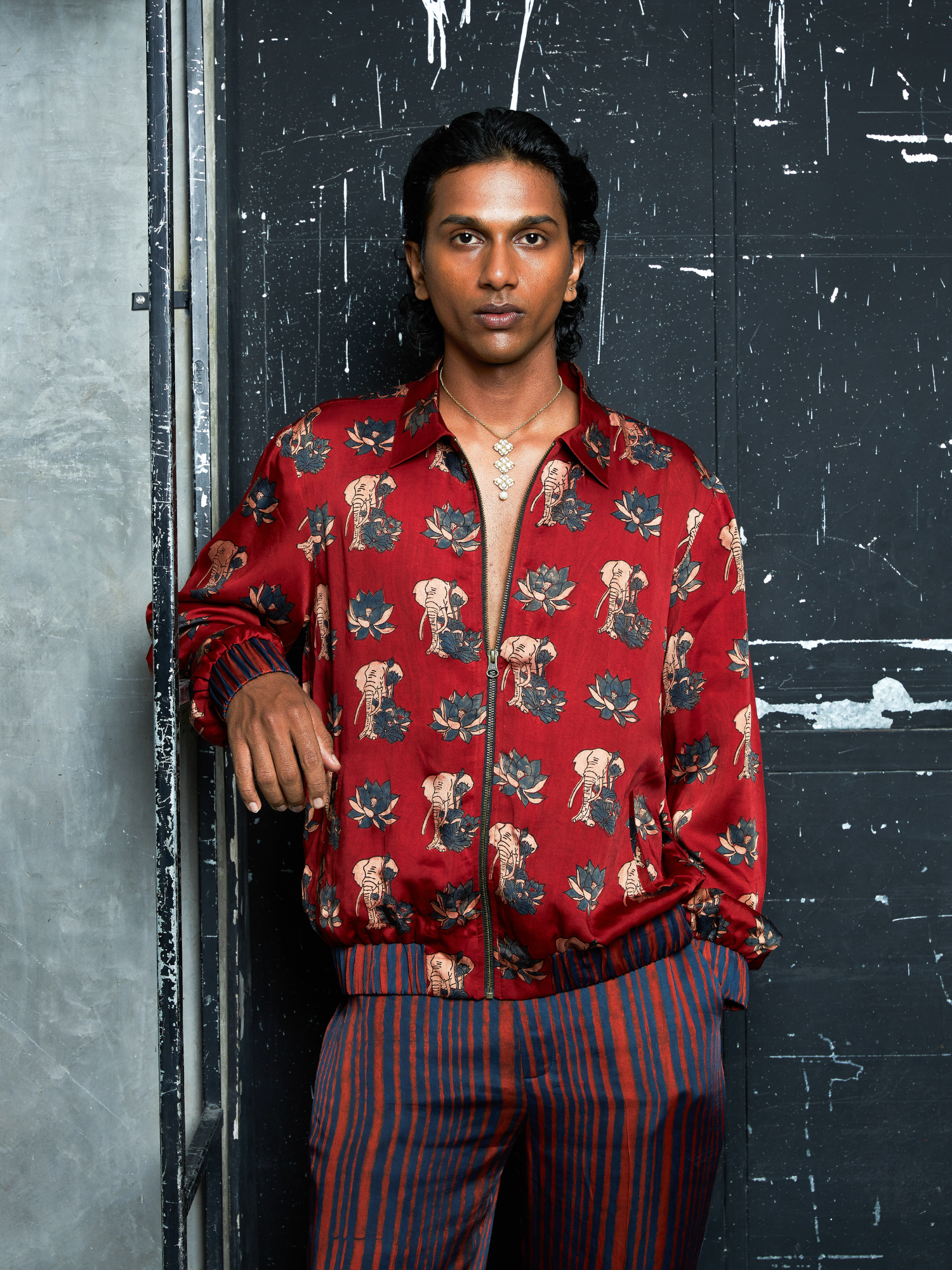 Rustic Bomber by anushé pirani with Jackets, Menswear at Kamakhyaa for sustainable fashion