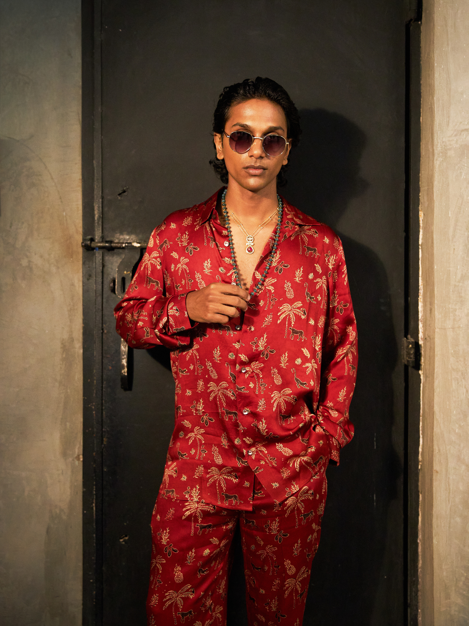 Jungle Shirt by anushé pirani with Menswear, T-Shirts & Shirts, Tops & Shirts at Kamakhyaa for sustainable fashion