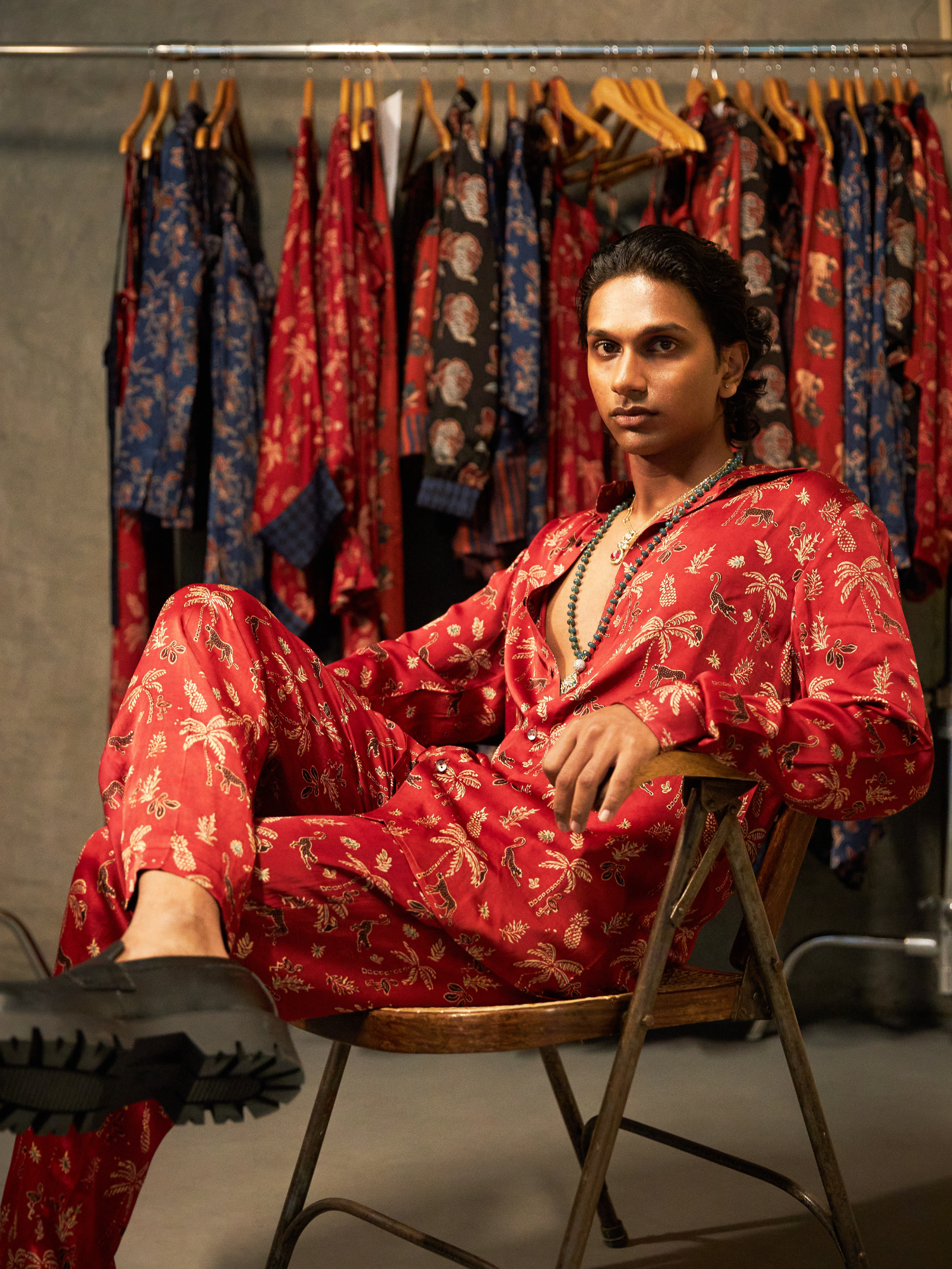 Wild Tapered Pants by anushé pirani with Menswear, Pants at Kamakhyaa for sustainable fashion