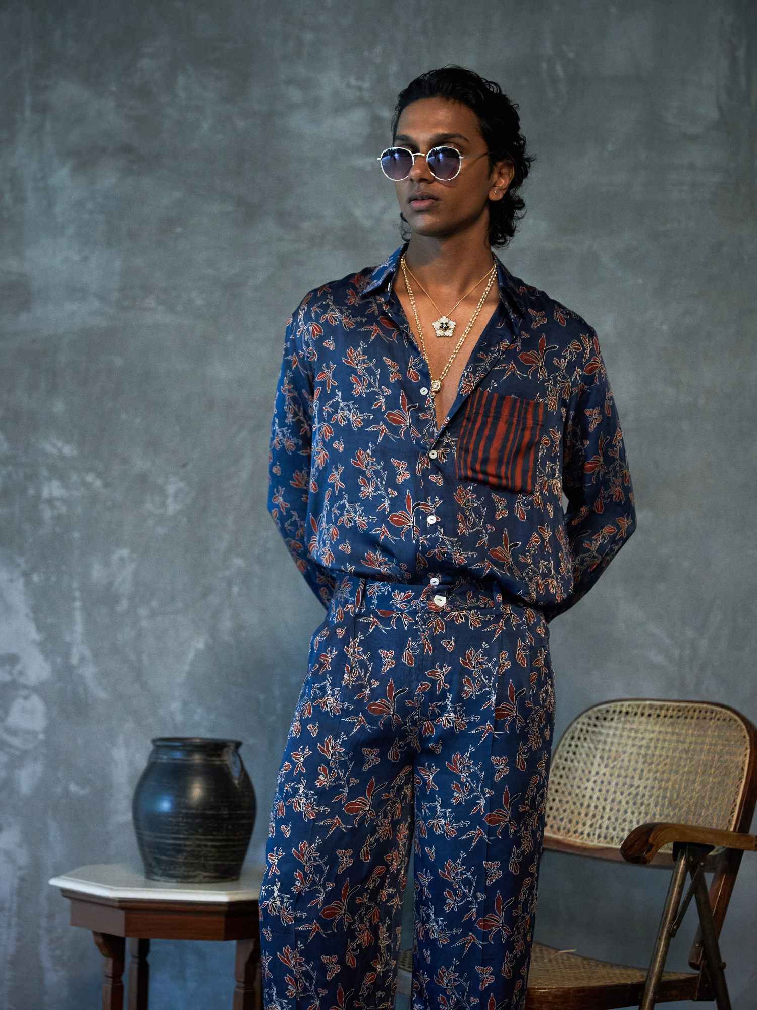 Flutter & Flow Shirt by anushé pirani with Menswear, T-Shirts & Shirts, Tops & Shirts at Kamakhyaa for sustainable fashion
