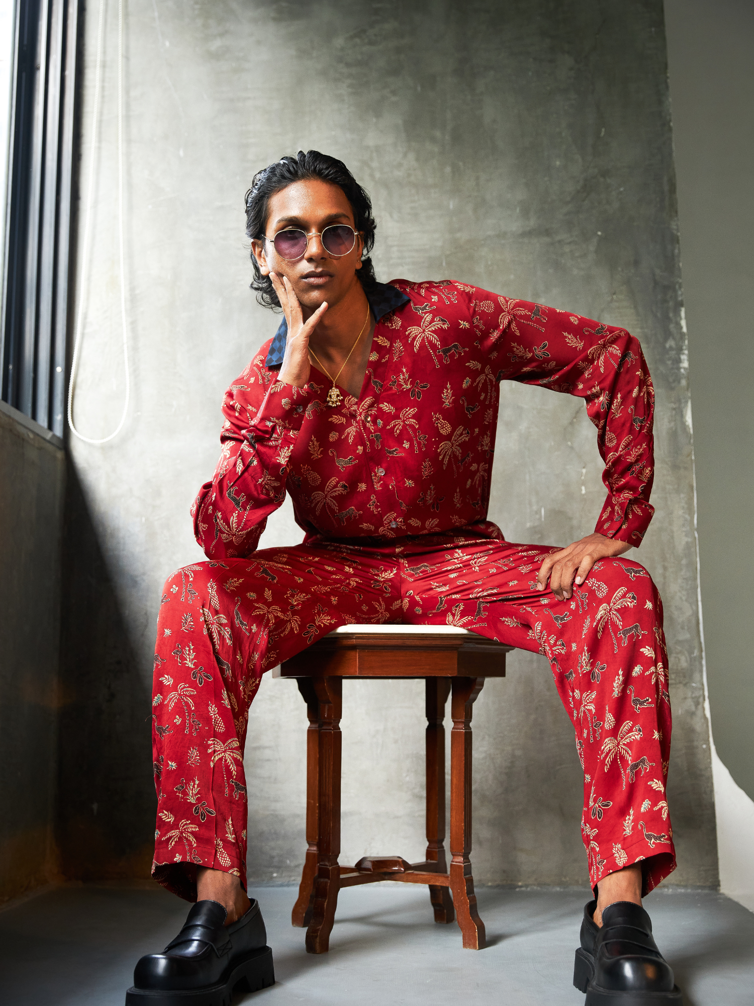 Wild T-Shirt Shirt by anushé pirani with Menswear, T-Shirts & Shirts, Tops & Shirts at Kamakhyaa for sustainable fashion