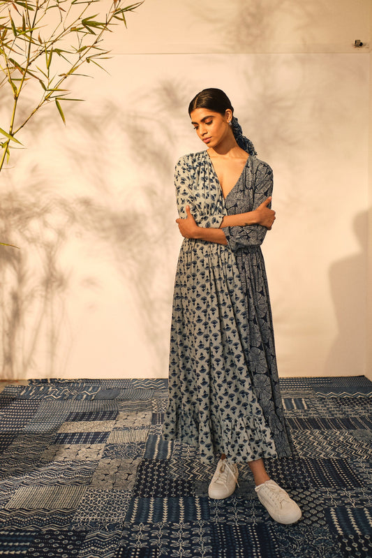 Elena Dress by Akashii Clothing with Dress, Neeli'23 at Kamakhyaa for sustainable fashion