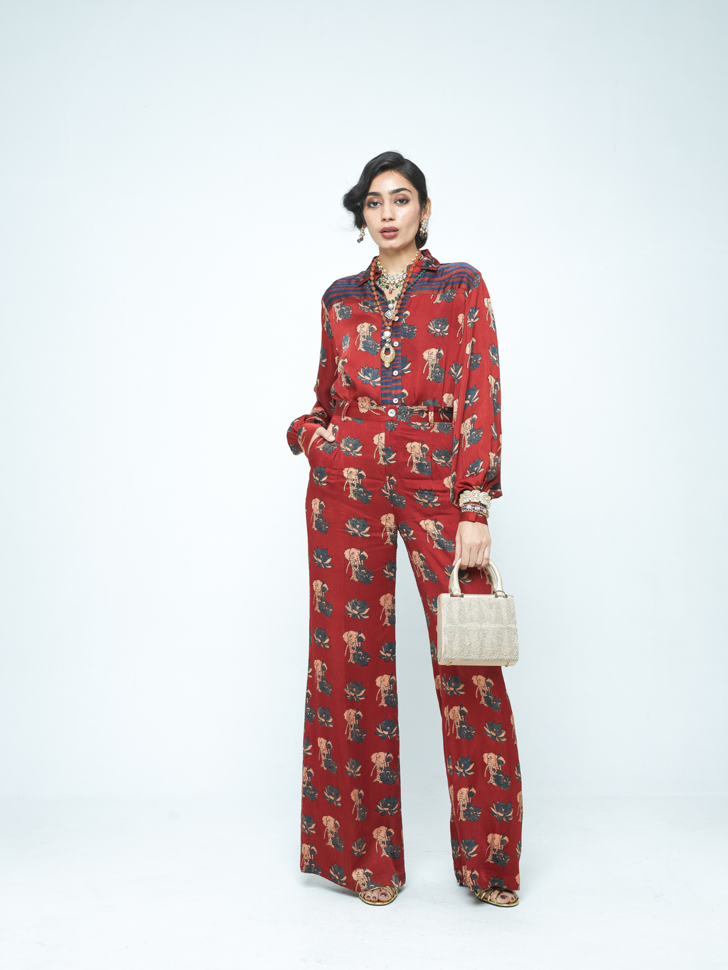 The Pleat Pants by anushé pirani with Pants, Womenswear at Kamakhyaa for sustainable fashion