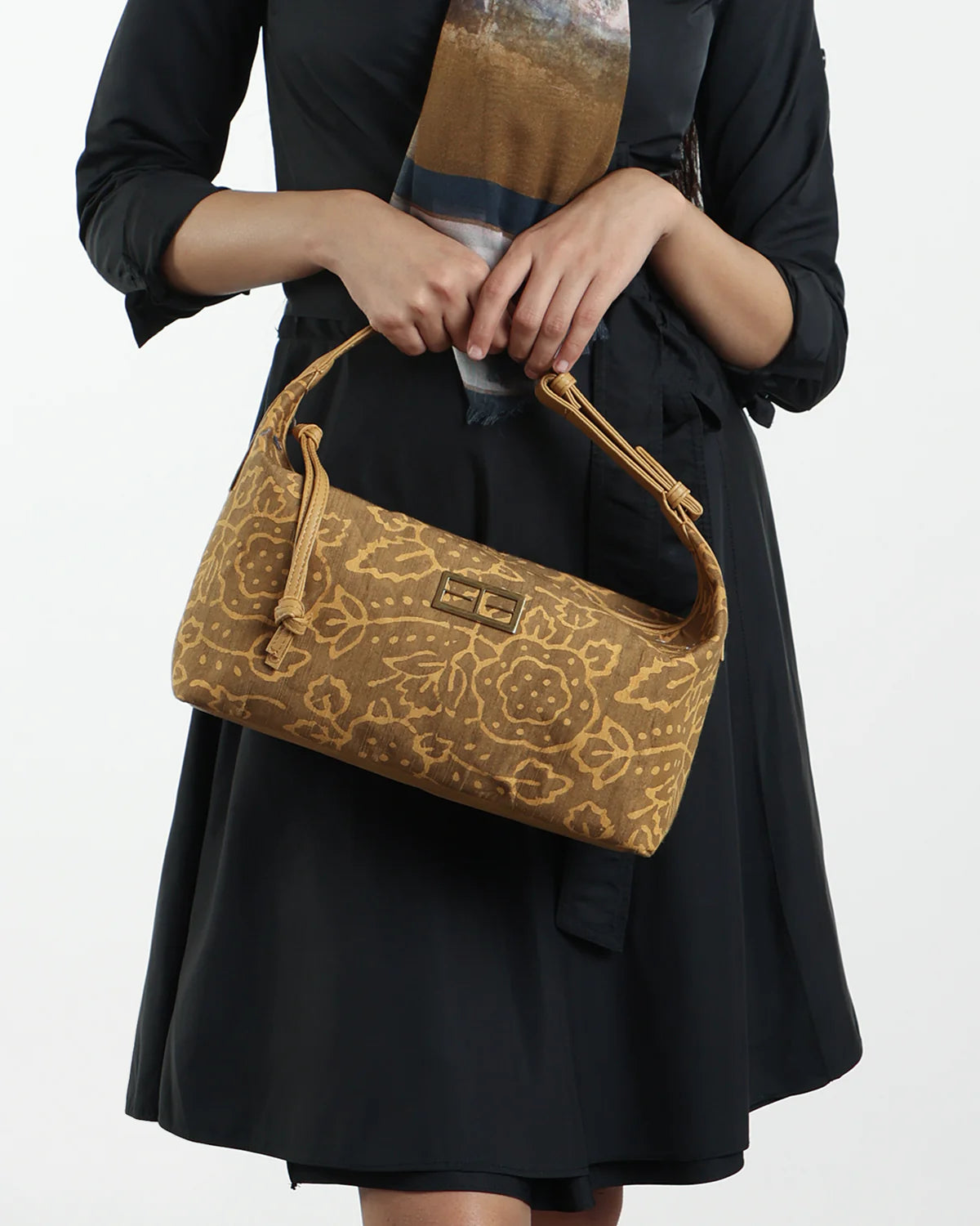 Amber Rosette Hand Bag by The Indian Trunk with at Kamakhyaa for sustainable fashion