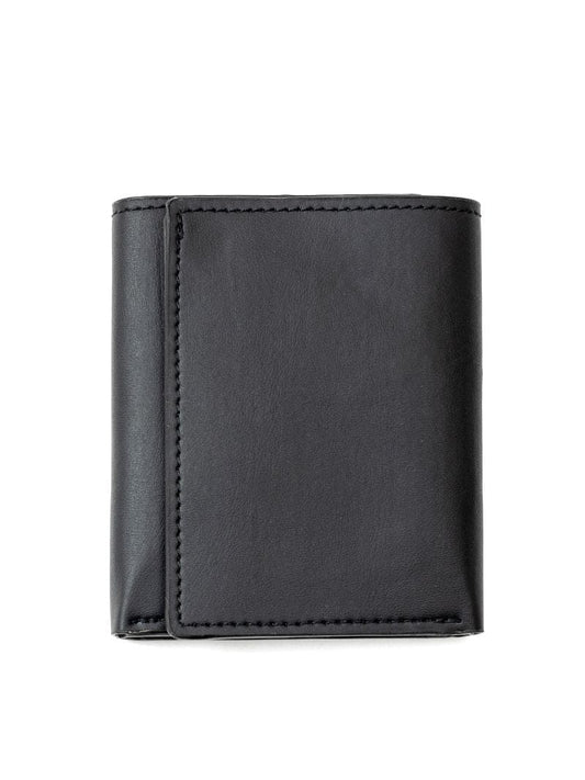 Black Casual Wear Men Wallet by Green Hermitage with Apple Leather, Black, Casual Wear, Free Size, Hemp, Lyocell, Men Wallets, Recycled, Solids at Kamakhyaa for sustainable fashion