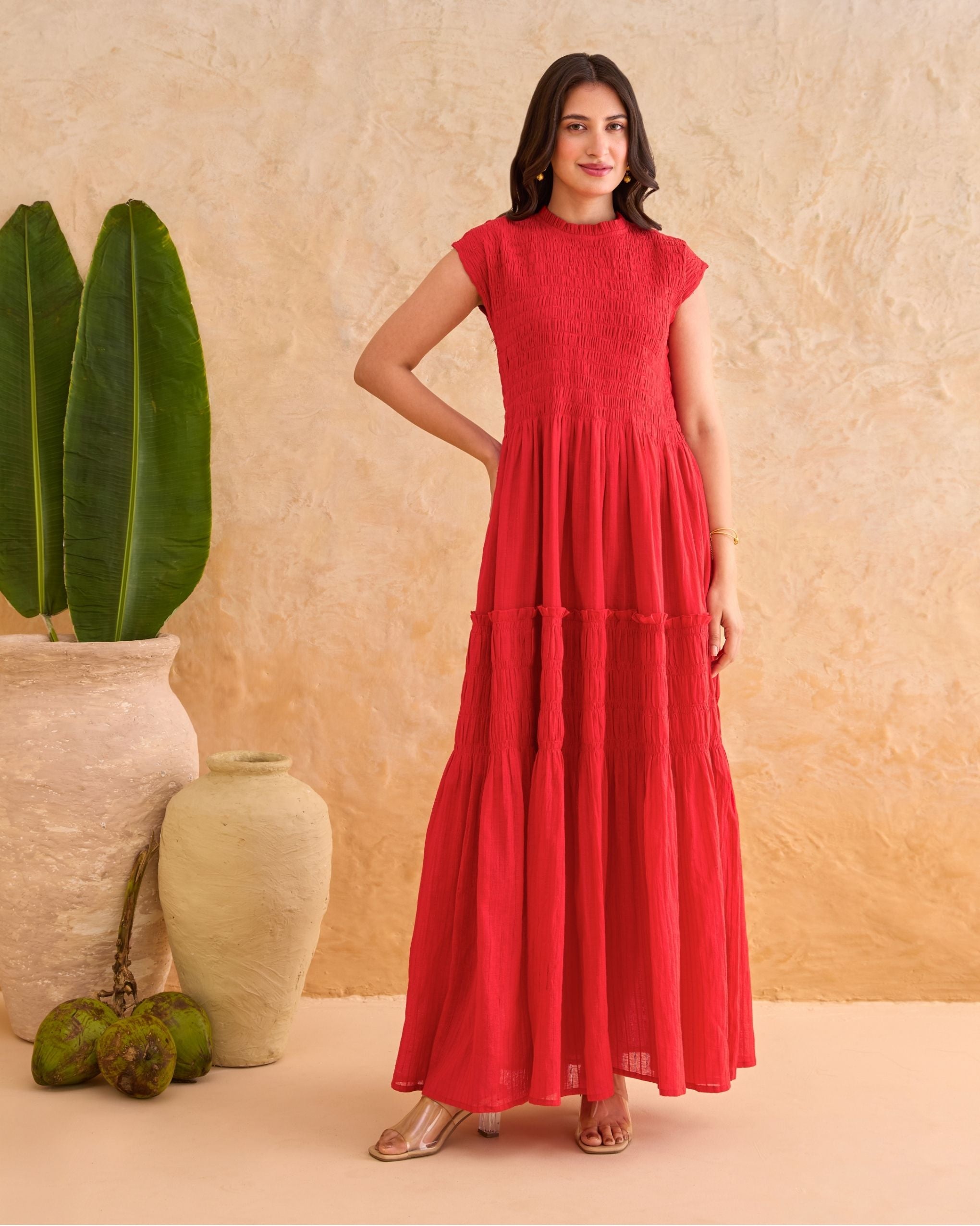Poppy Breeze Dress by Taro India with at Kamakhyaa for sustainable fashion