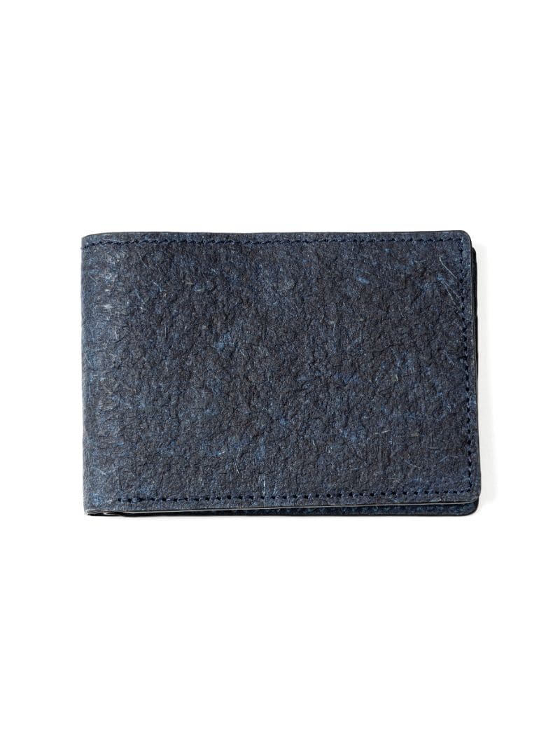 Blue Casual Wear Men Wallet by Green Hermitage with Blue, Casual Wear, Coconut Leather, Free Size, Hemp, Lyocell, Men Wallets, Recycled, Textured at Kamakhyaa for sustainable fashion