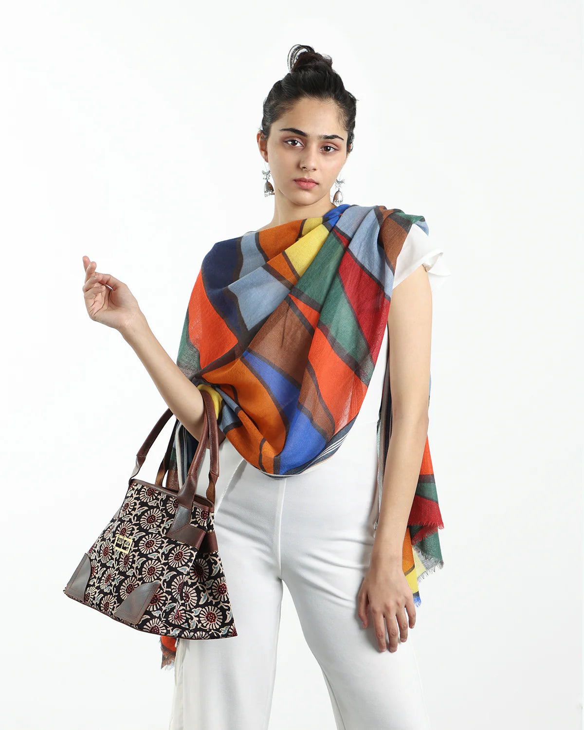 Azarak Moroccan Hand Bag by The Indian Trunk with at Kamakhyaa for sustainable fashion