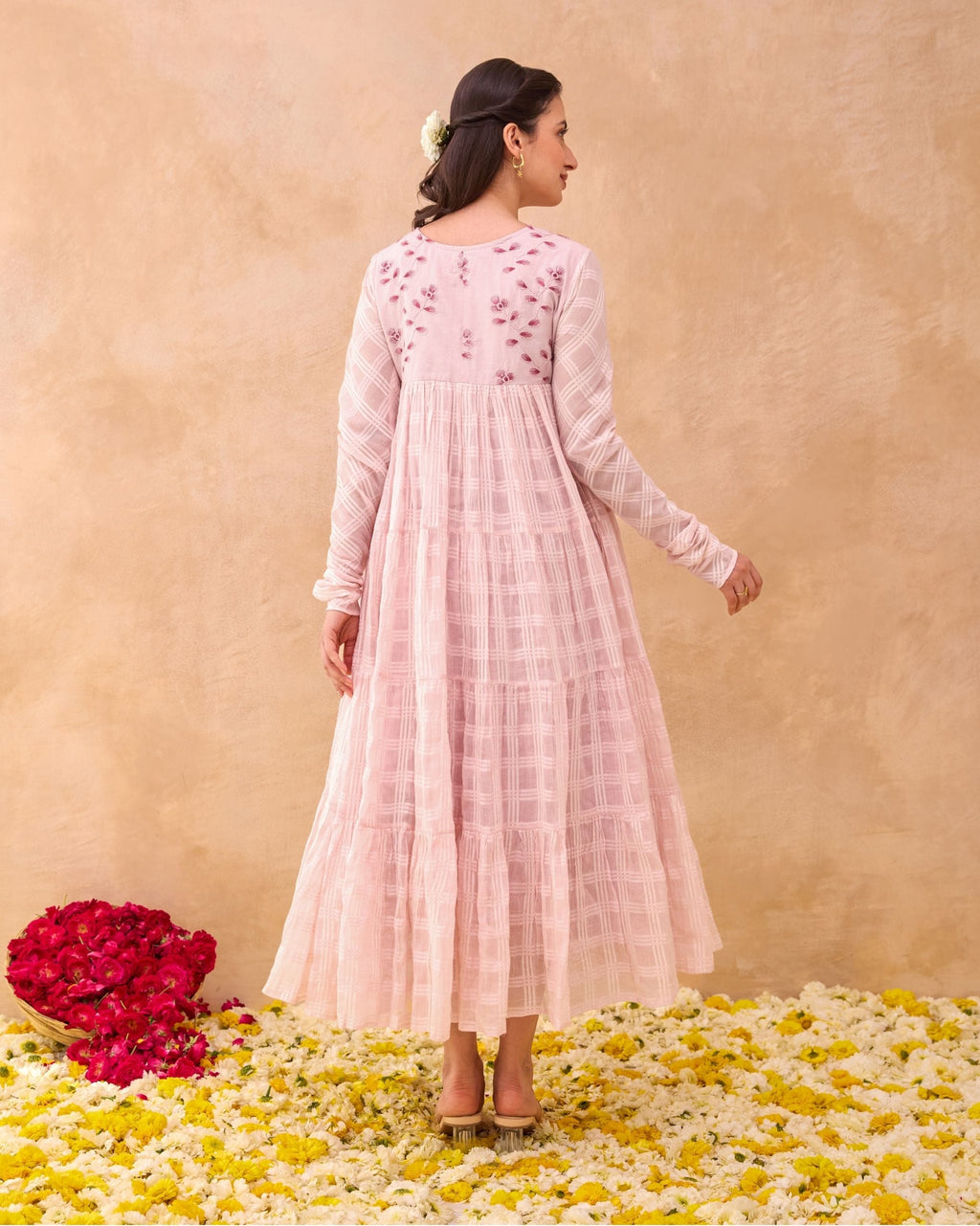 Tickled Pink Dress by Taro India with at Kamakhyaa for sustainable fashion