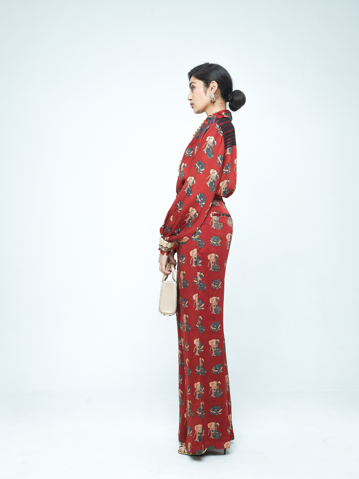 Lotus Shirt by anushé pirani with Tops & Shirts, Woman co-ord sets, Womenswear at Kamakhyaa for sustainable fashion