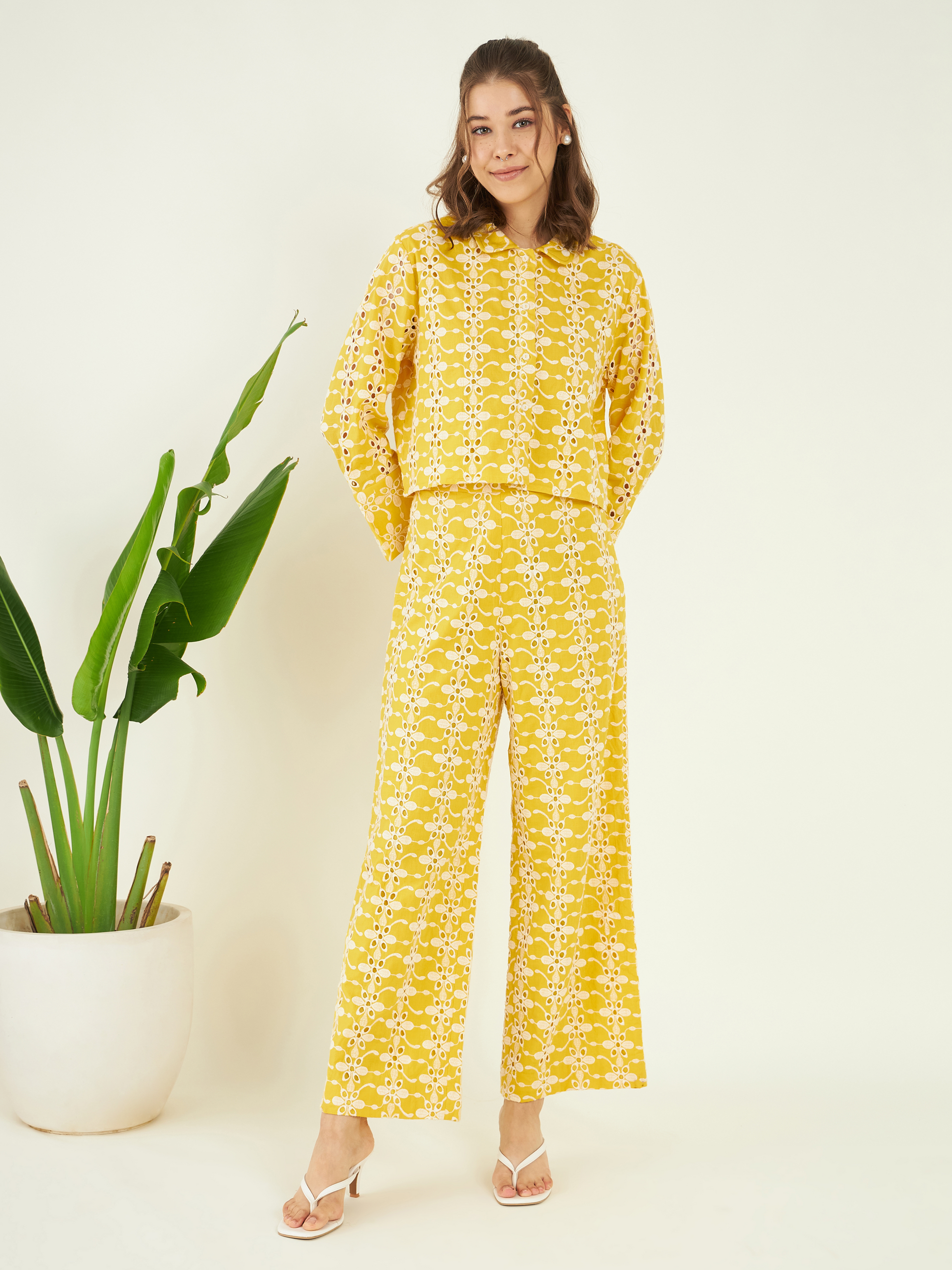 Elan Co-ord Set by Bohobi with at Kamakhyaa for sustainable fashion