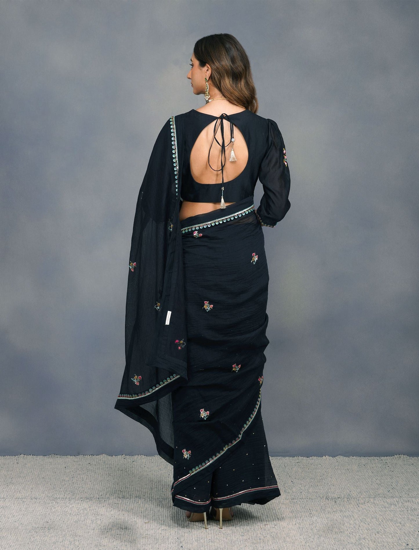 BUTA SAREE by devyanimehrotra.com with at Kamakhyaa for sustainable fashion