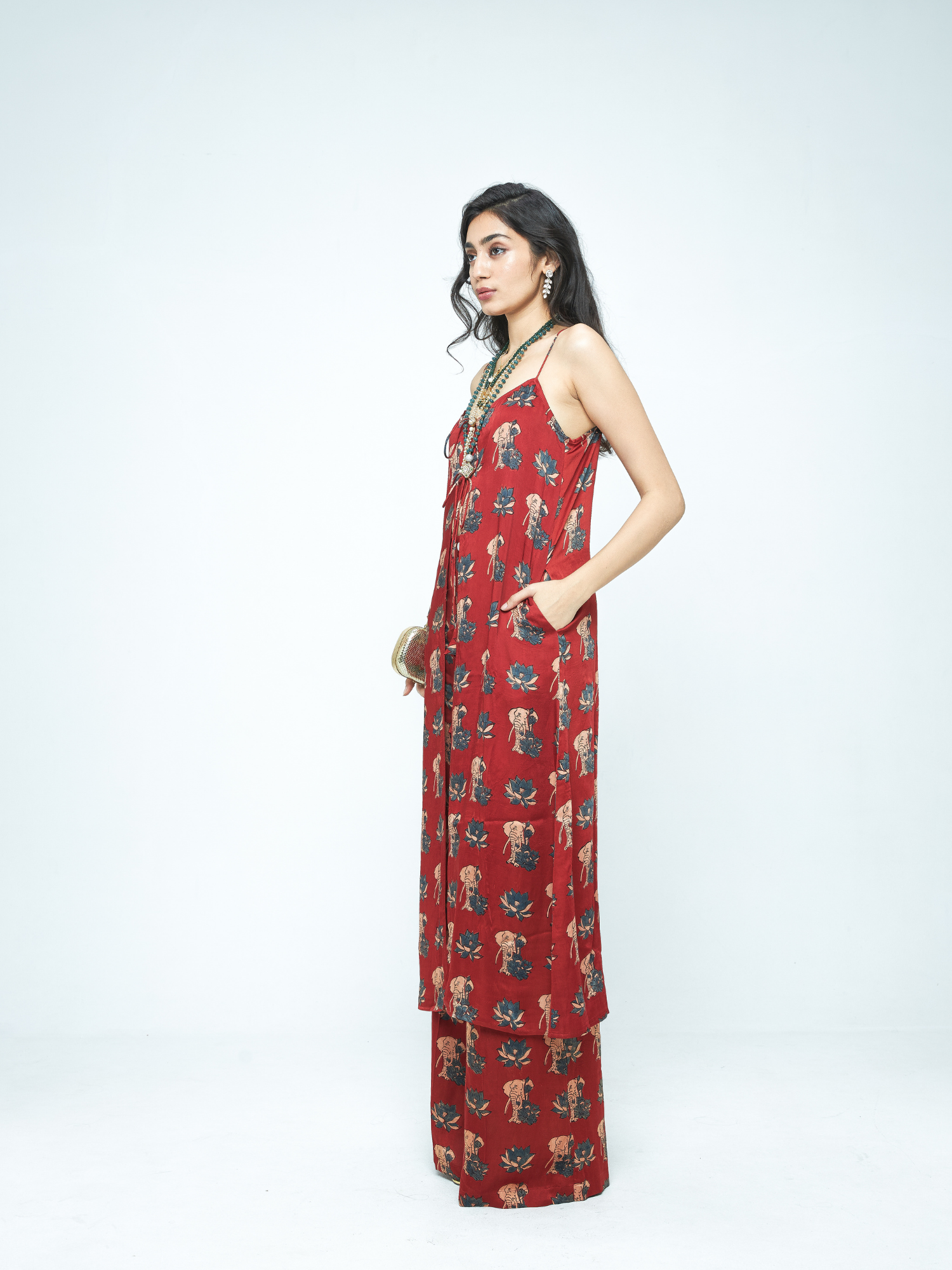 Gentle Tunic by anushé pirani with Tops & Shirts, Woman co-ord sets, Womenswear at Kamakhyaa for sustainable fashion