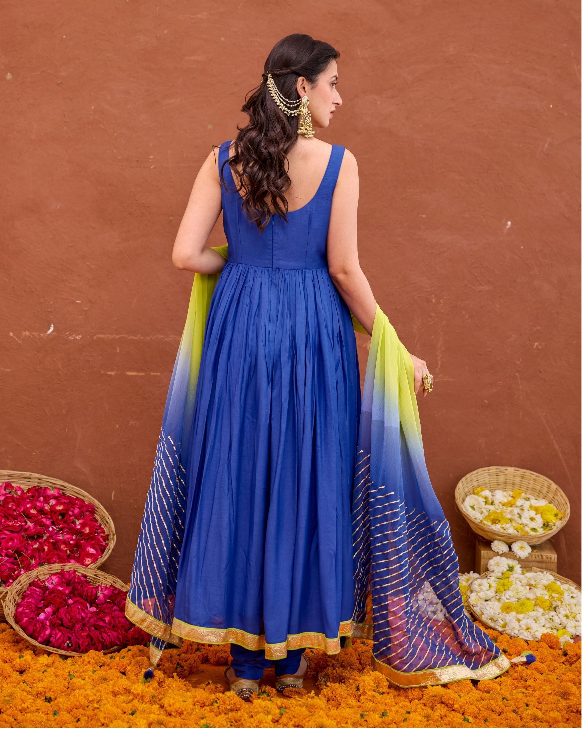 Kashvi Kurta Set by Taro with Saundh by Taro at Kamakhyaa India for sustainable fashion
