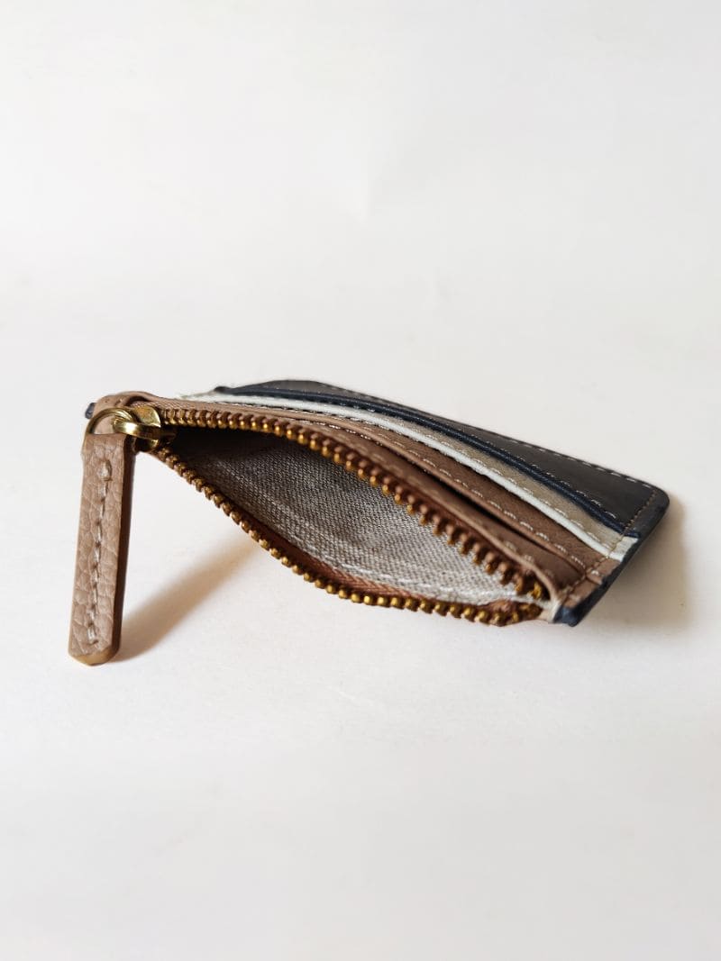 Multicolor Solid Cardholder by Green Hermitage with Apple Leather, Cardholders, Casual Wear, Free Size, Hemp, Lyocell, Multicolor, Recycled, Solids at Kamakhyaa for sustainable fashion