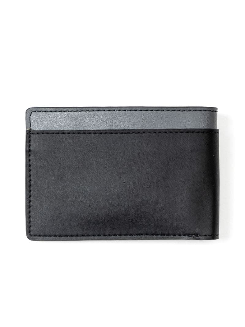 Black Casual Wear Men Wallet by Green Hermitage with Black, Cactus Leather, Casual Wear, Free Size, Hemp, Lyocell, Men Wallets, Recycled, Solids at Kamakhyaa for sustainable fashion