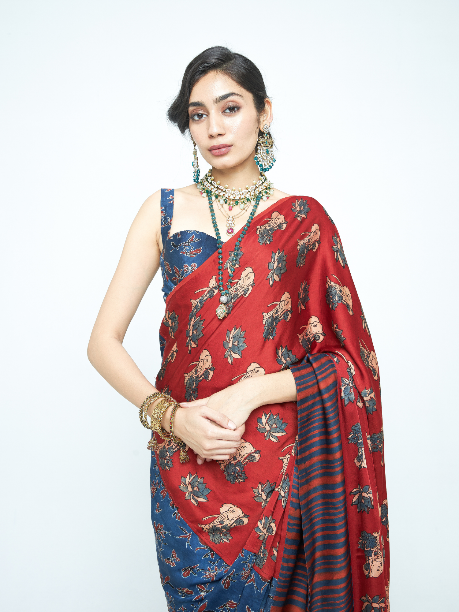 Eden Saree by anushé pirani with Saree, Womenswear at Kamakhyaa for sustainable fashion