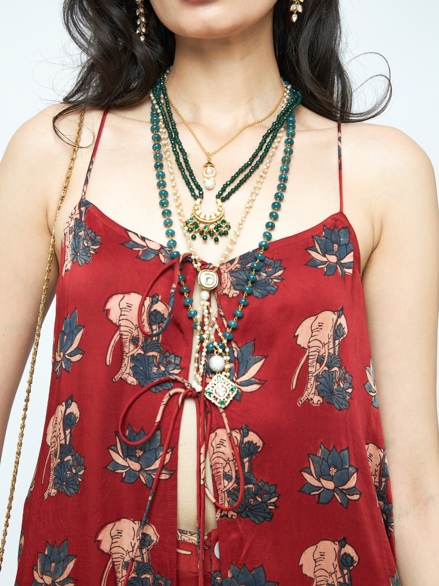 Gentle Tunic by anushé pirani with Tops & Shirts, Woman co-ord sets, Womenswear at Kamakhyaa for sustainable fashion