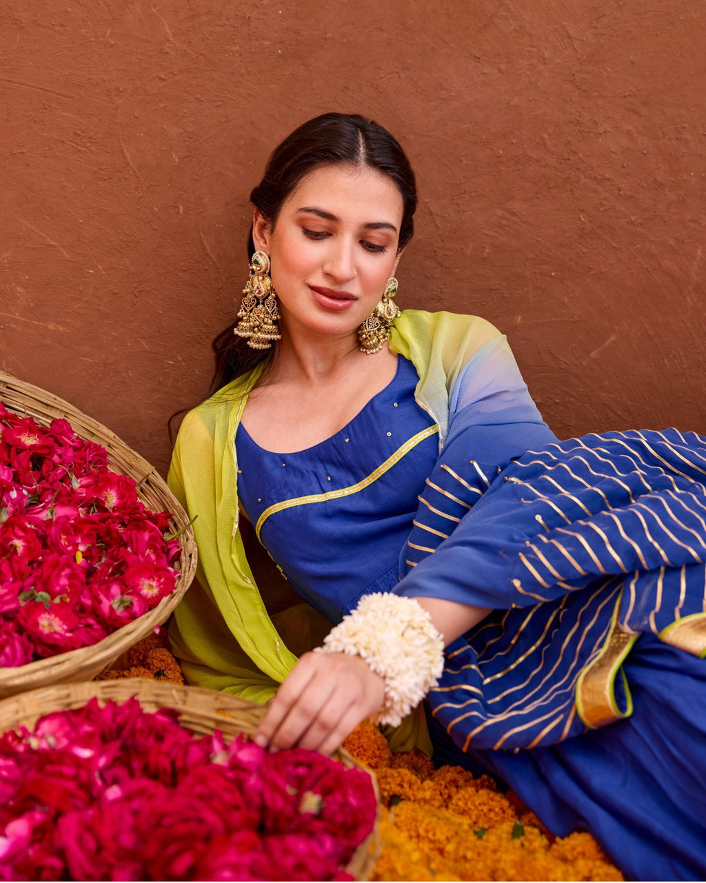 Kashvi Kurta Set by Taro with Saundh by Taro at Kamakhyaa India for sustainable fashion
