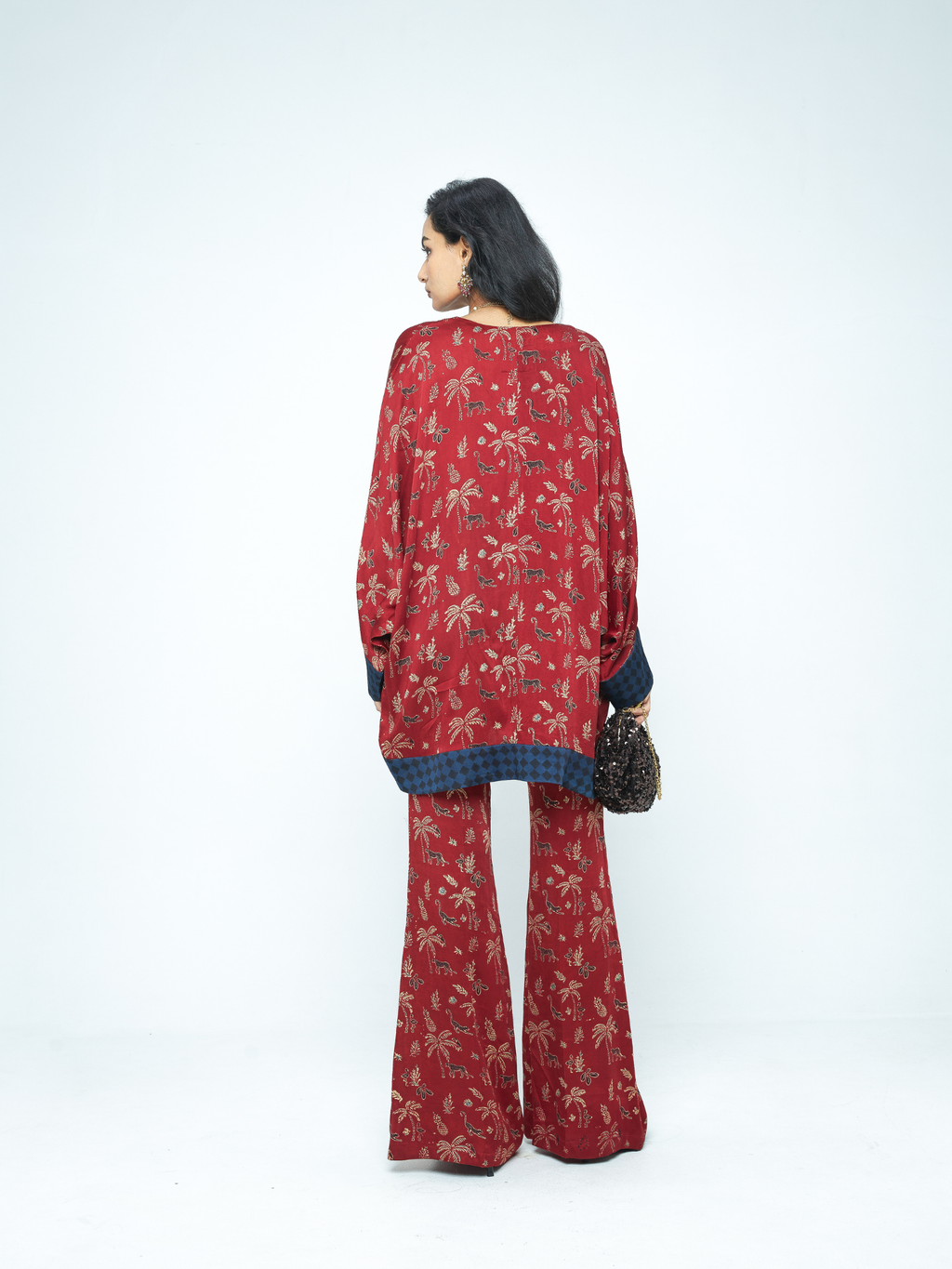 Dolman Sleeve Tunic by anushé pirani with Tops & Shirts, Woman co-ord sets, Womenswear at Kamakhyaa for sustainable fashion