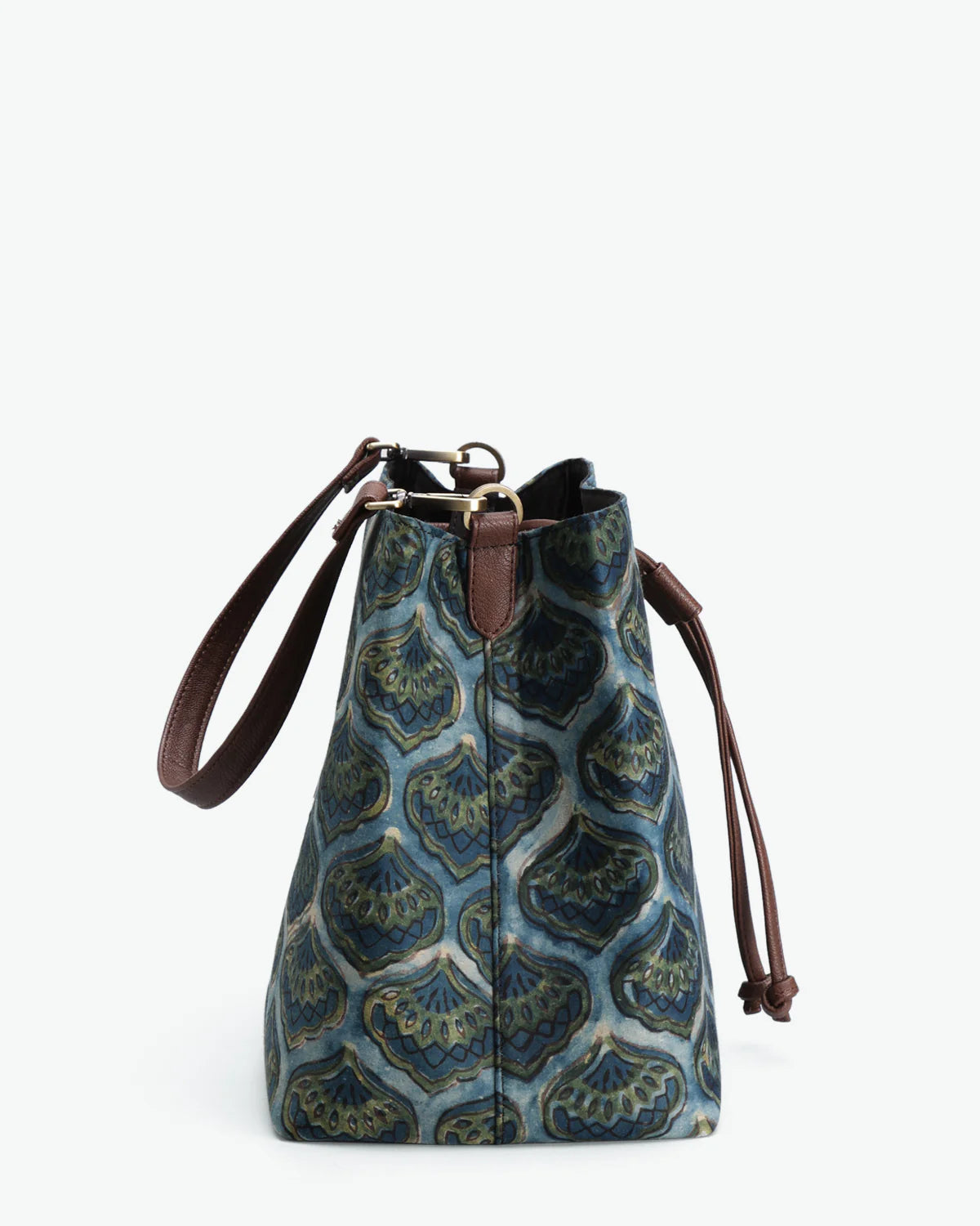 Peacock Dance Hand Bag by The Indian Trunk with at Kamakhyaa for sustainable fashion