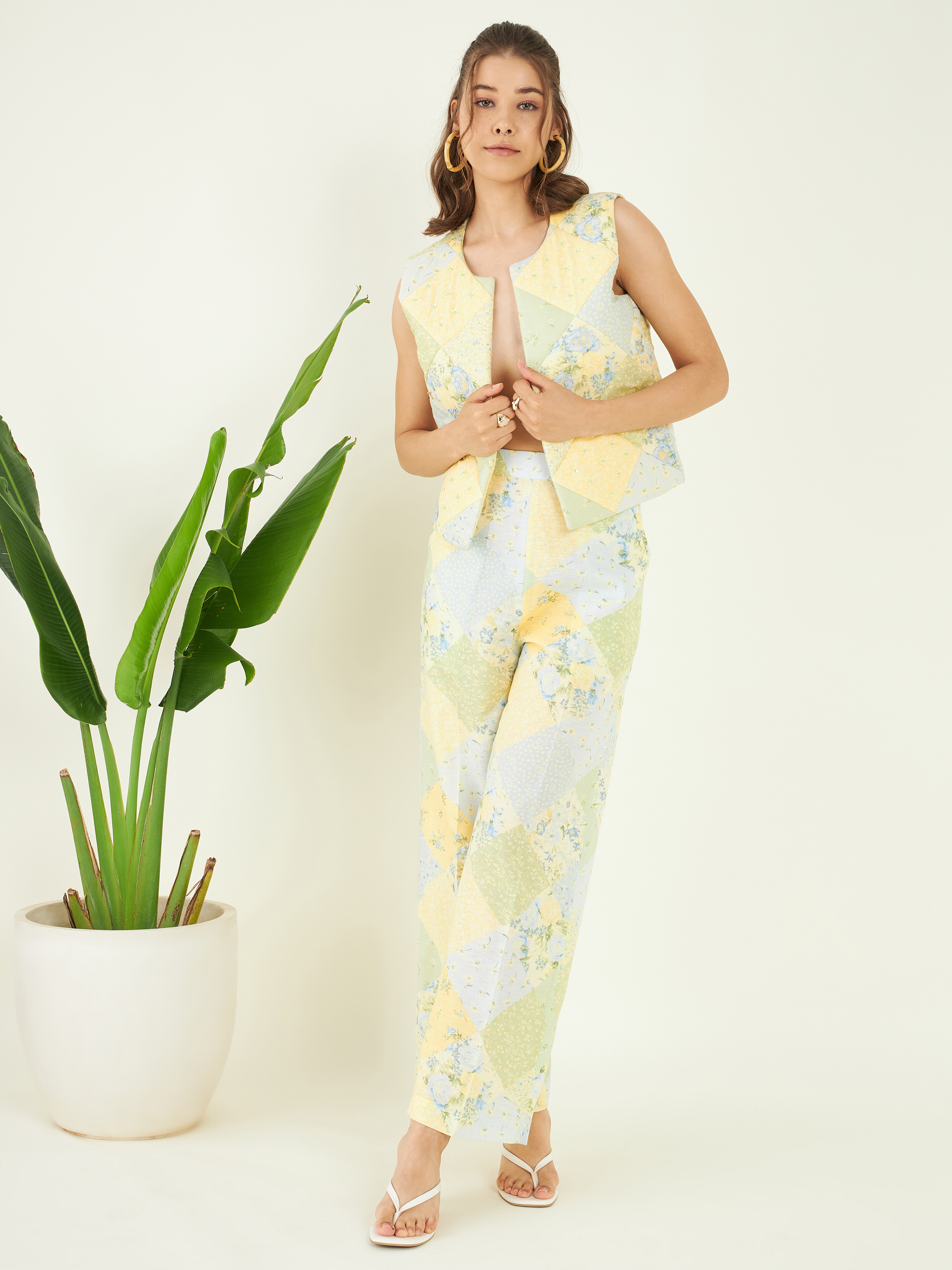 Luana Co-ord Set by Bohobi with at Kamakhyaa for sustainable fashion