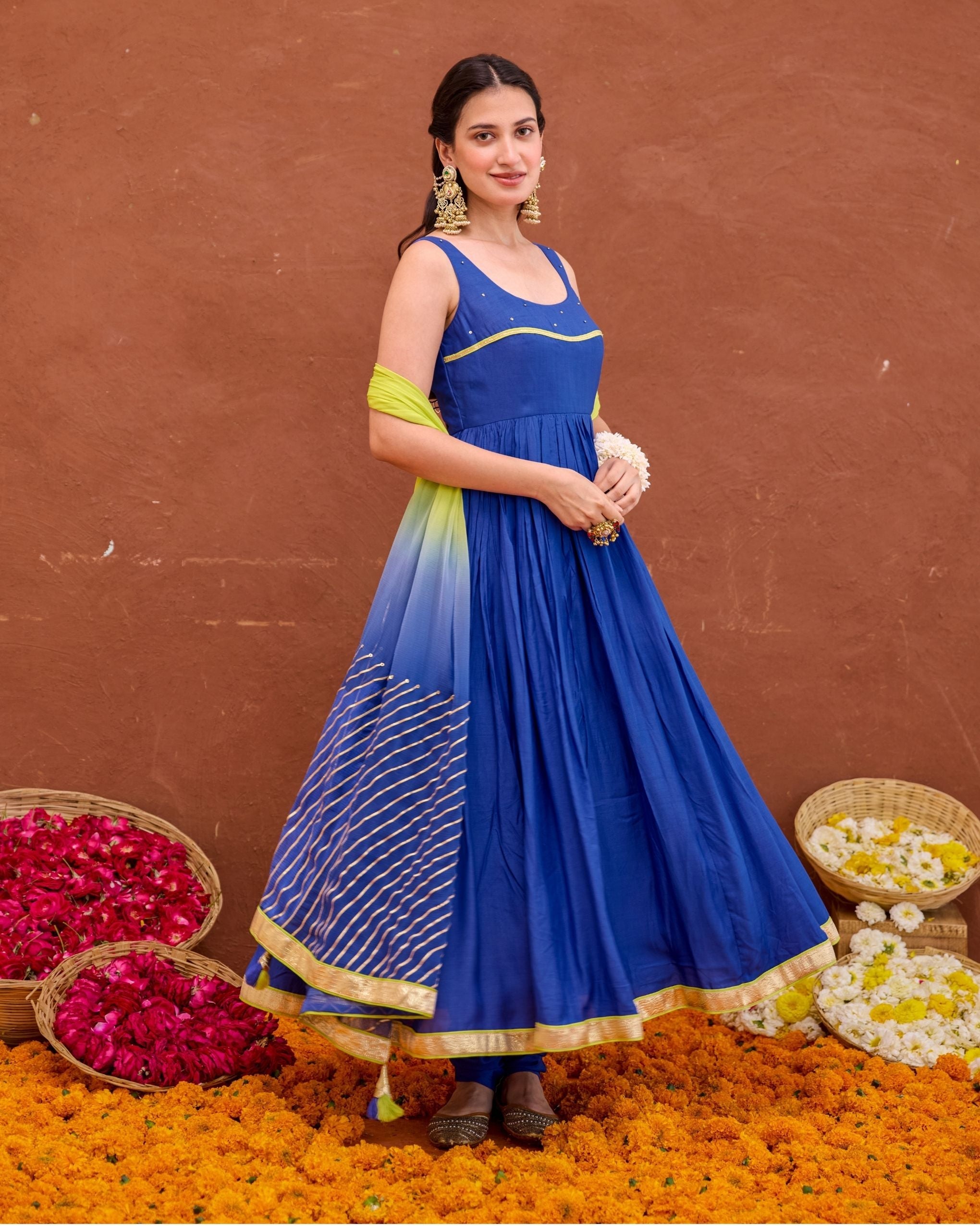 Kashvi Kurta Set by Taro with Saundh by Taro at Kamakhyaa India for sustainable fashion