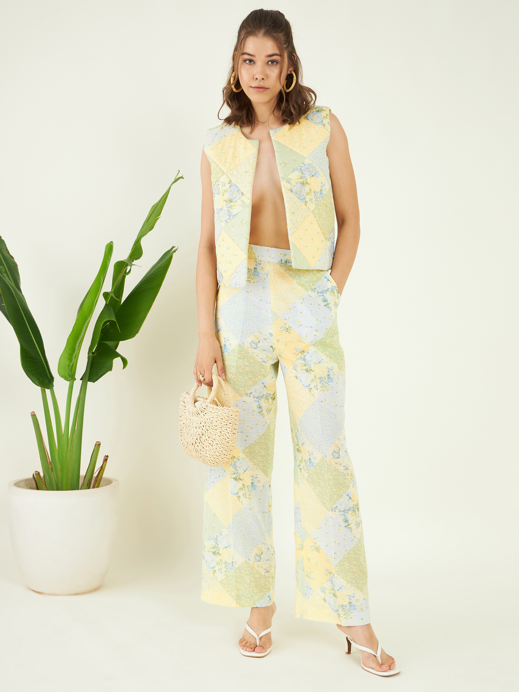 Luana Co-ord Set by Bohobi with at Kamakhyaa for sustainable fashion